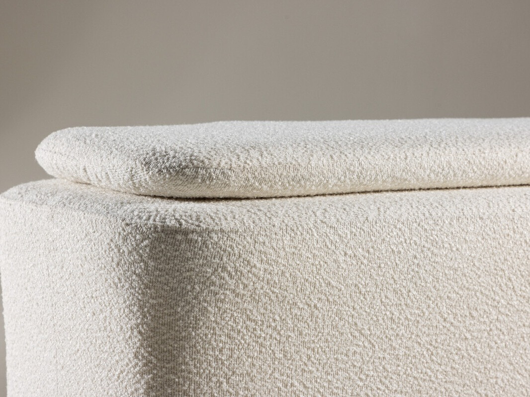 Banco estofado Dallas 4602 (Branco)