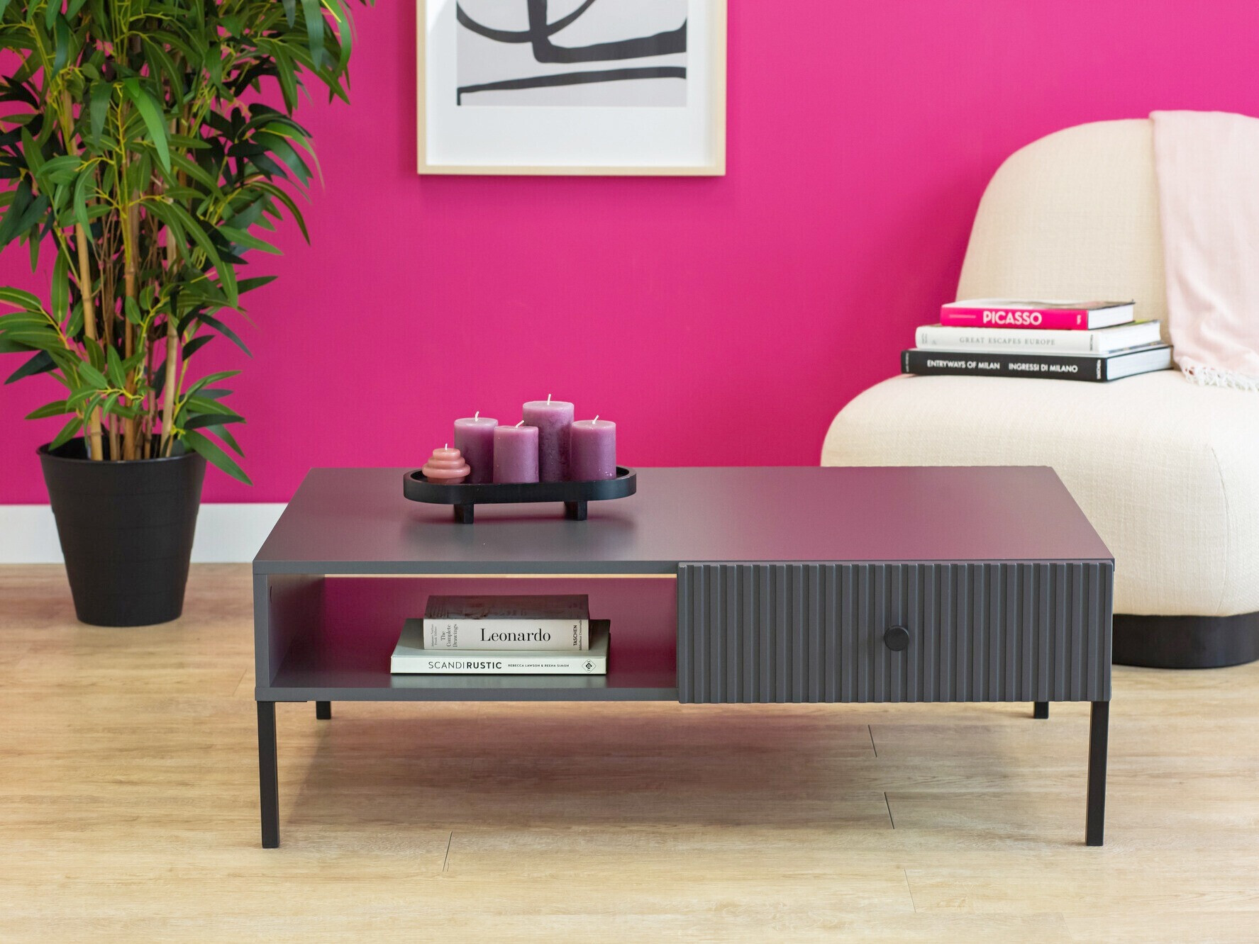 Mesa de centro Etliva 103 (Antracite)