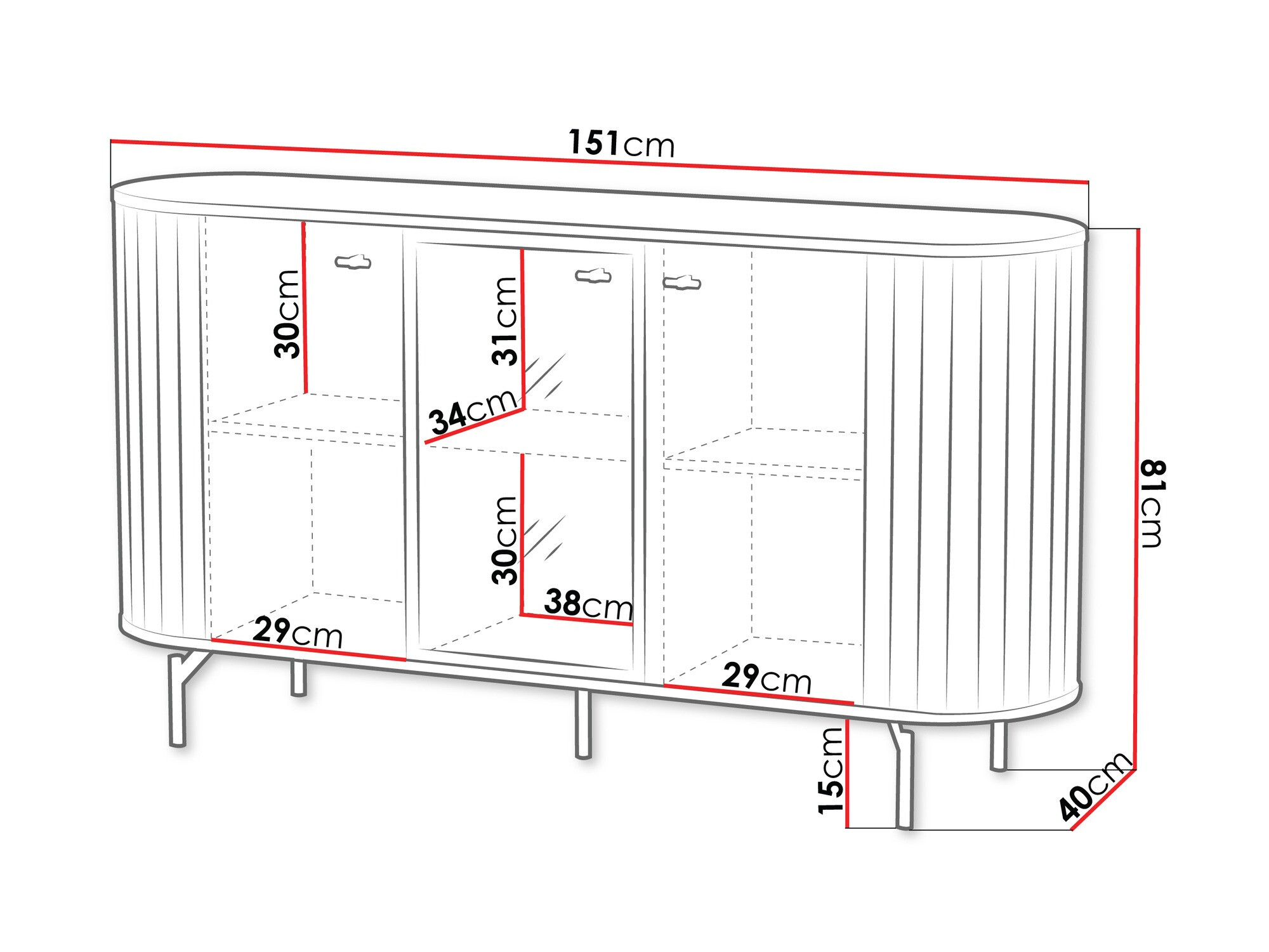 Aparador Novmono 114