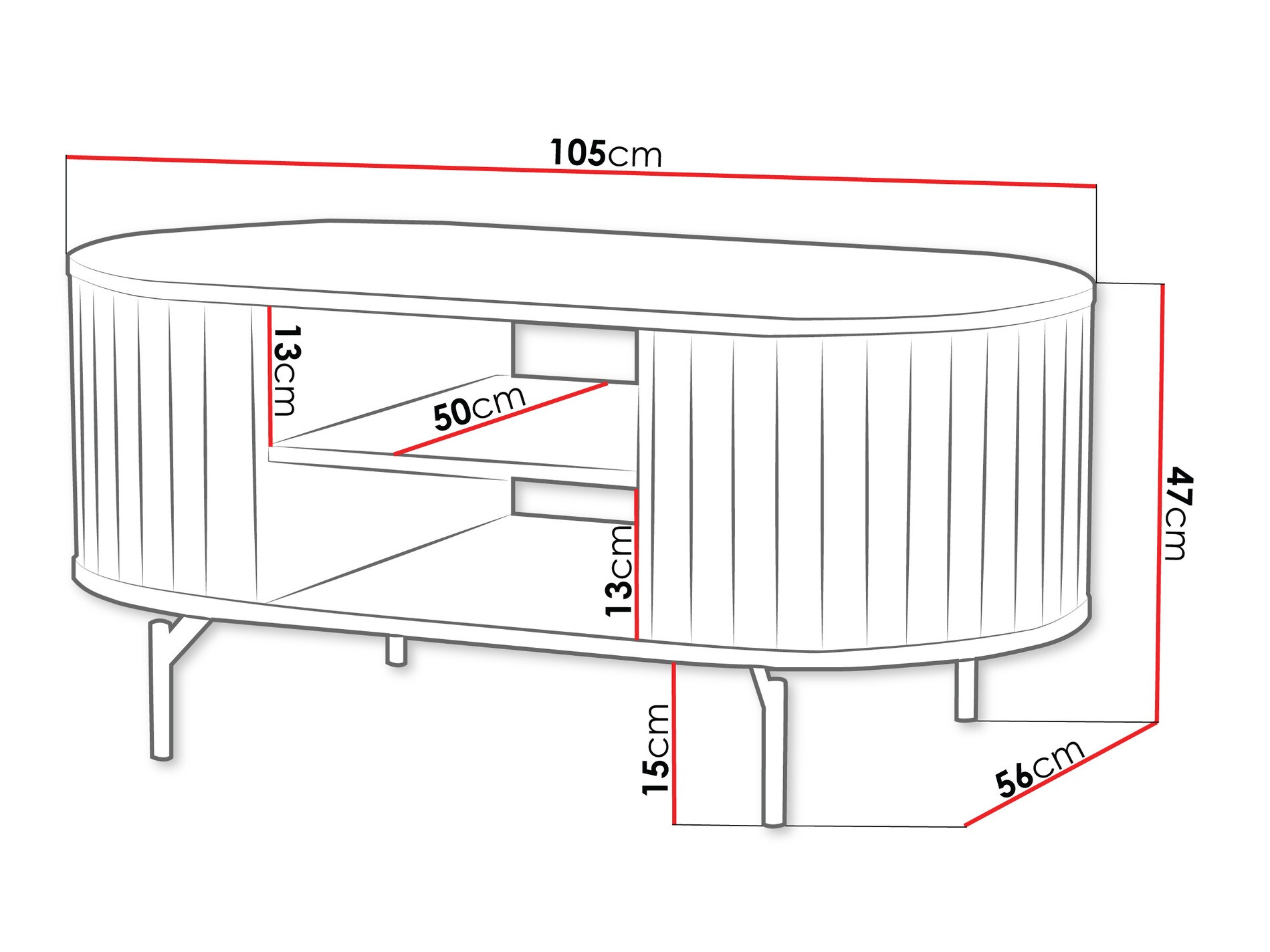 Mesa de centro Novmono 117