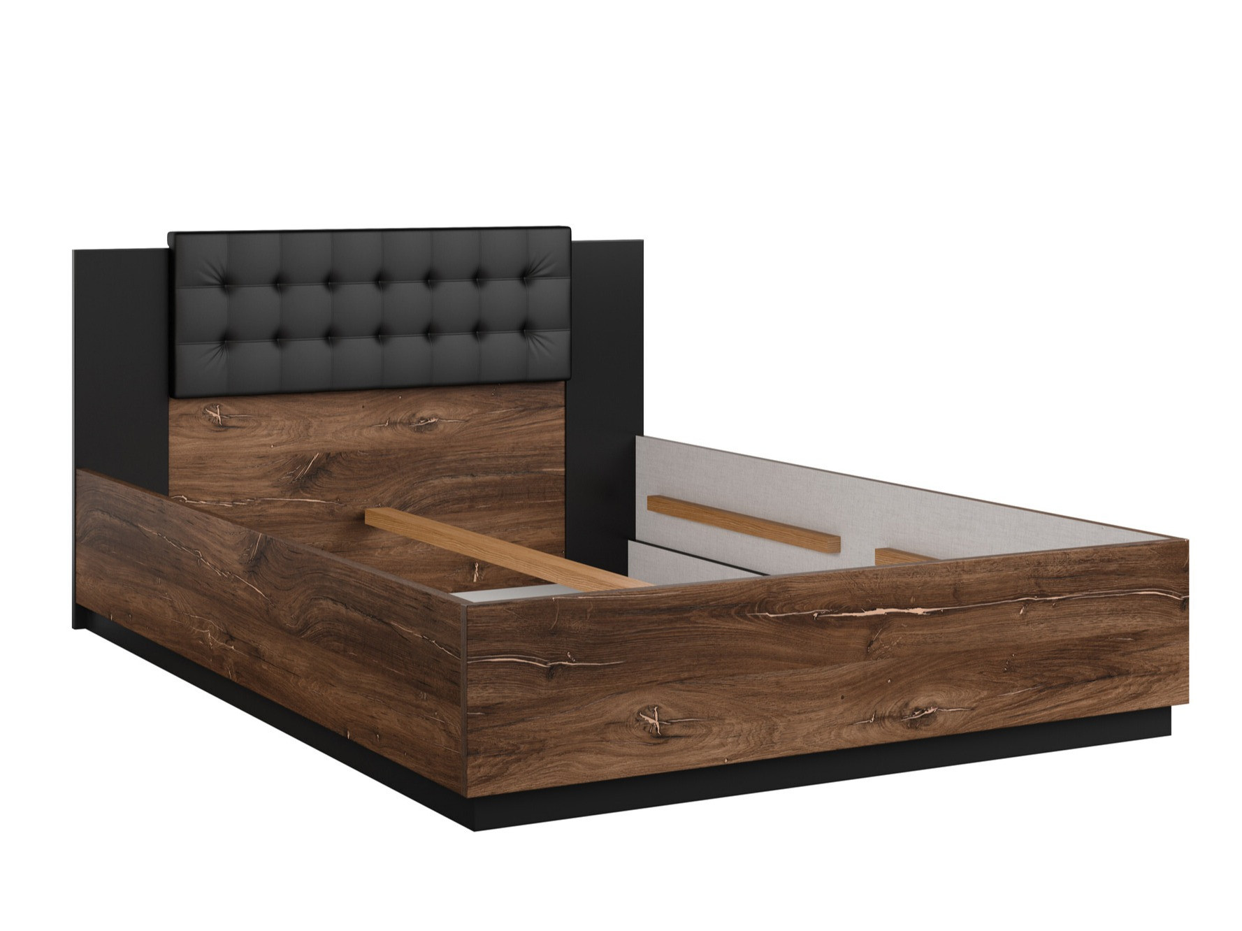 Cama Felelie 112 (Tamus Flagstaf carvalho + Cobre)