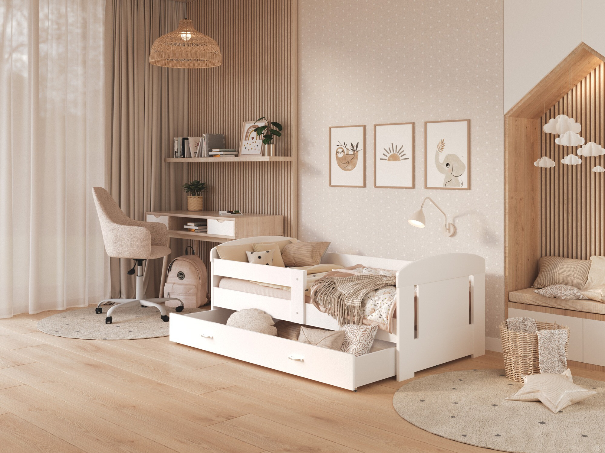 Cama Tentive 100 (Branco)