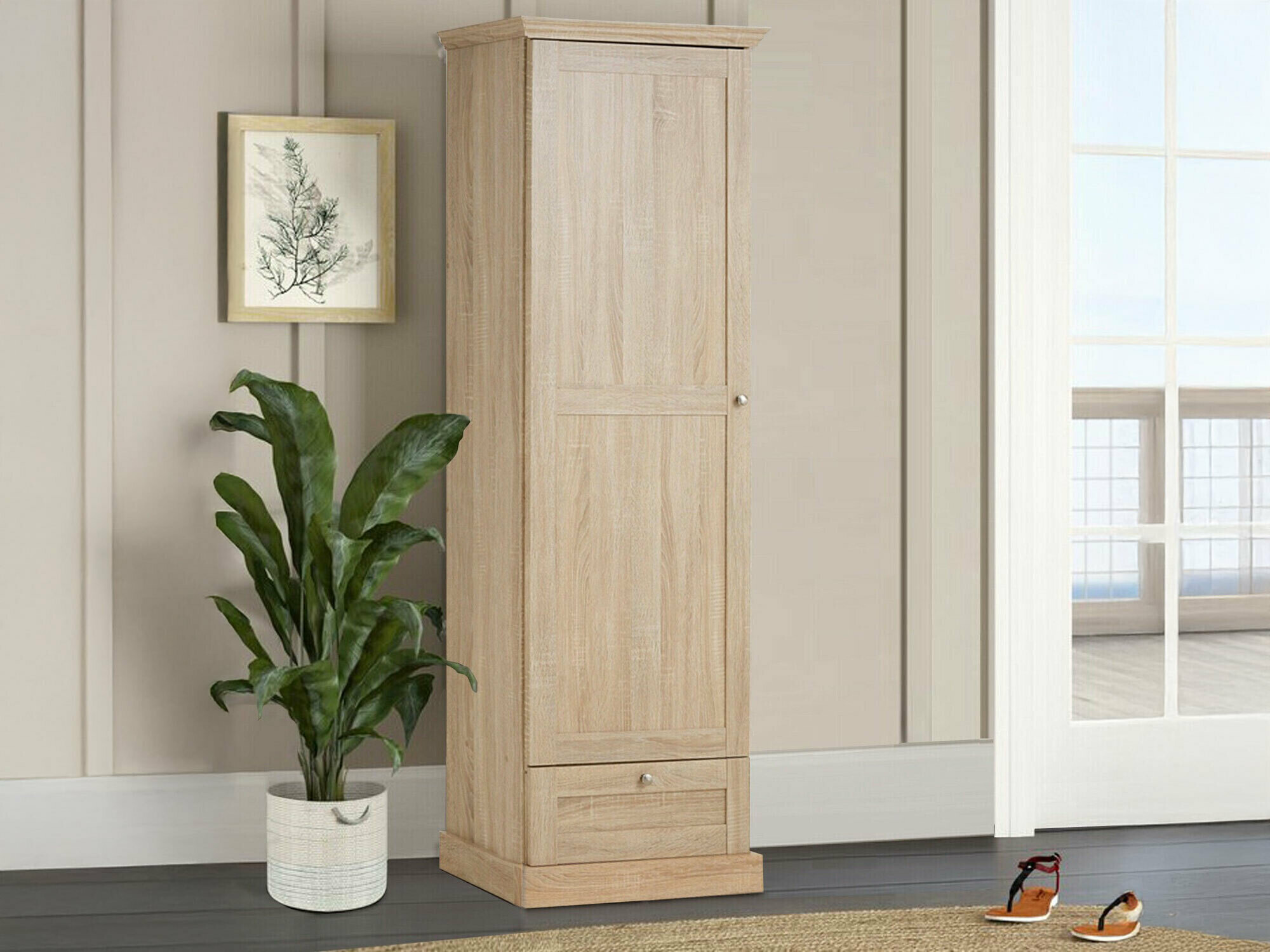 Roupeiro Lirveri 100 (Carvalho claro)