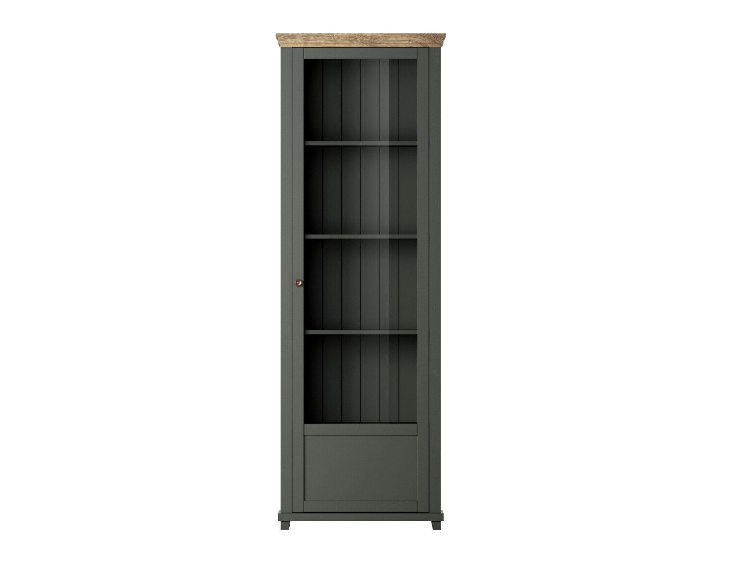 Estante Tolnue 101 (Verde escuro + Carvalho lefkas)