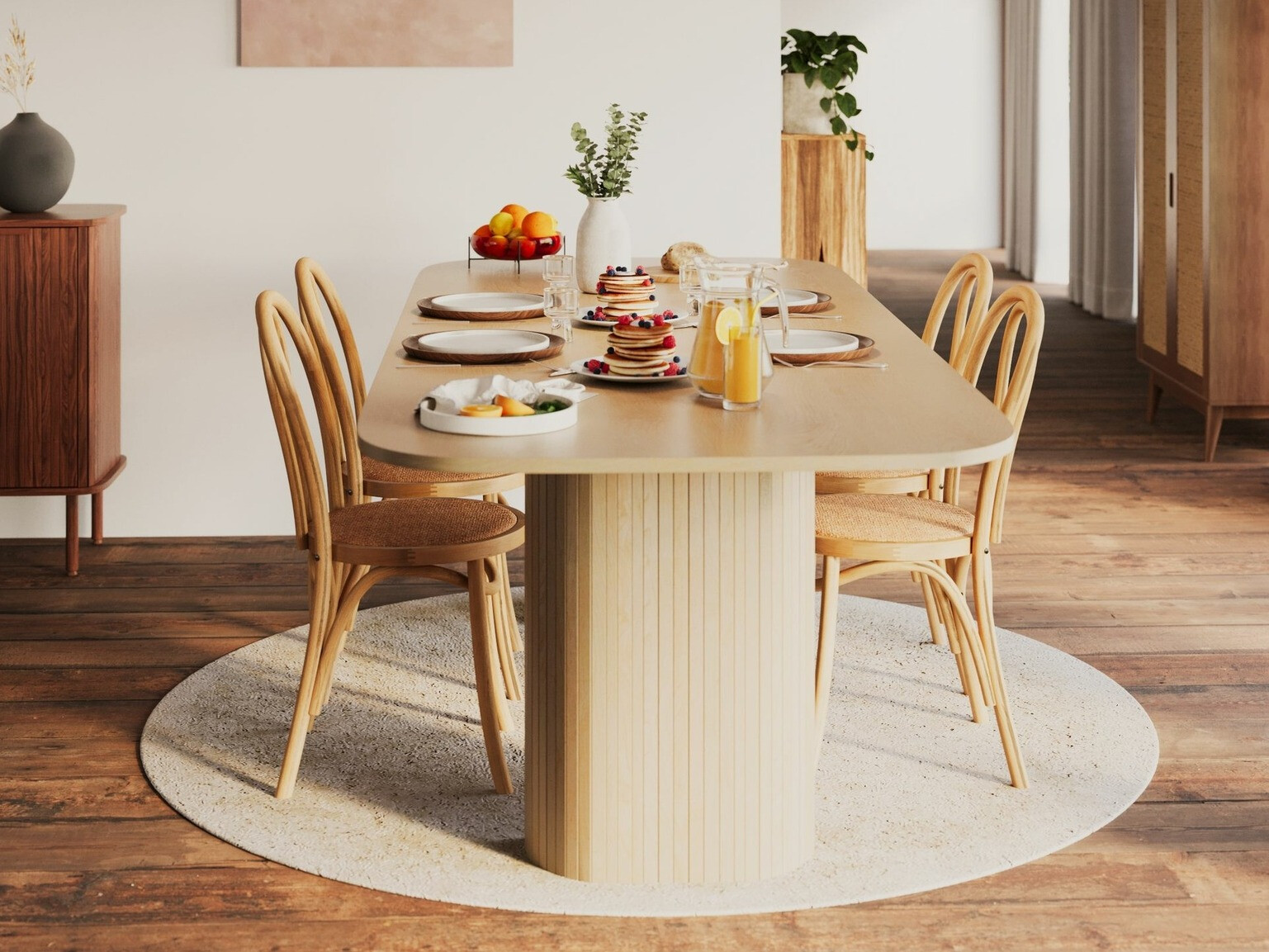 Mesa Evarleva 115 (Madeira clara)