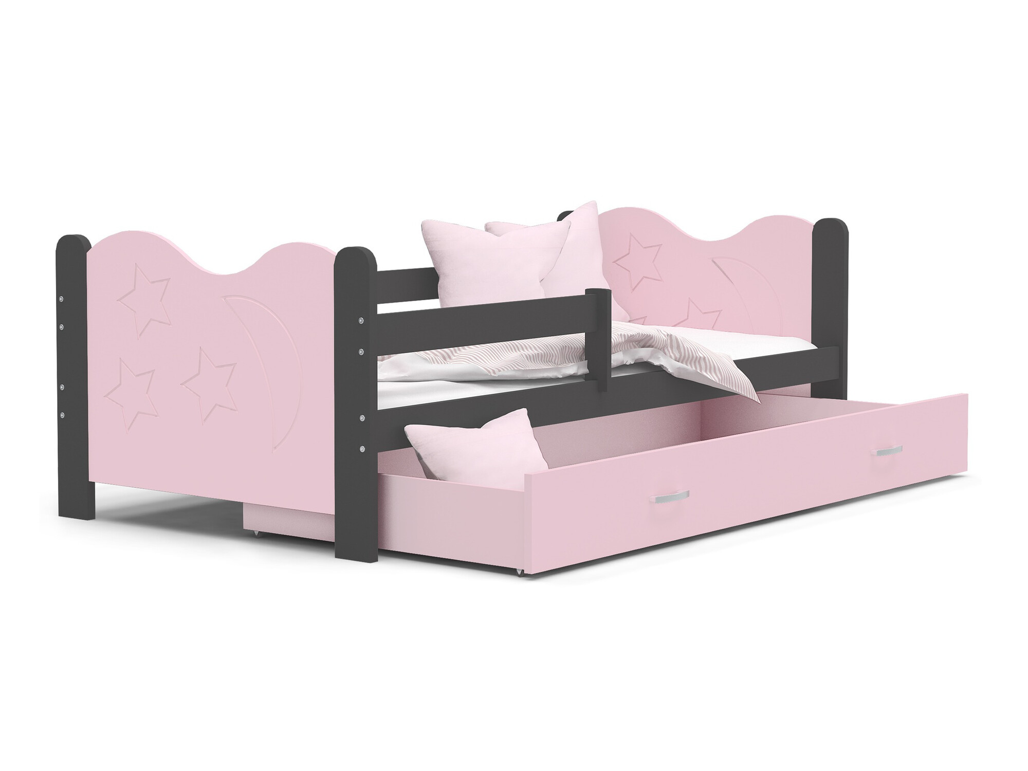 Cama Aurora 124 (Cinzento)