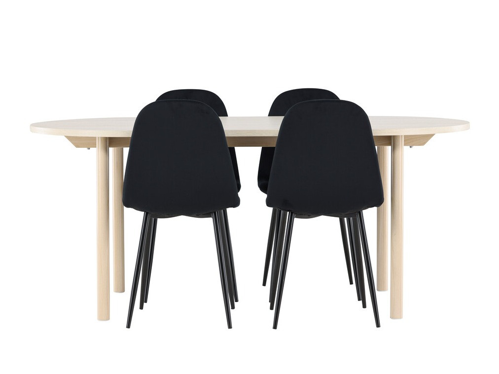 Conjunto para refeições Dallas 4612 (Castanho claro)