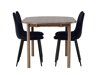 Conjunto para refeições Dallas 4612 (Castanho)