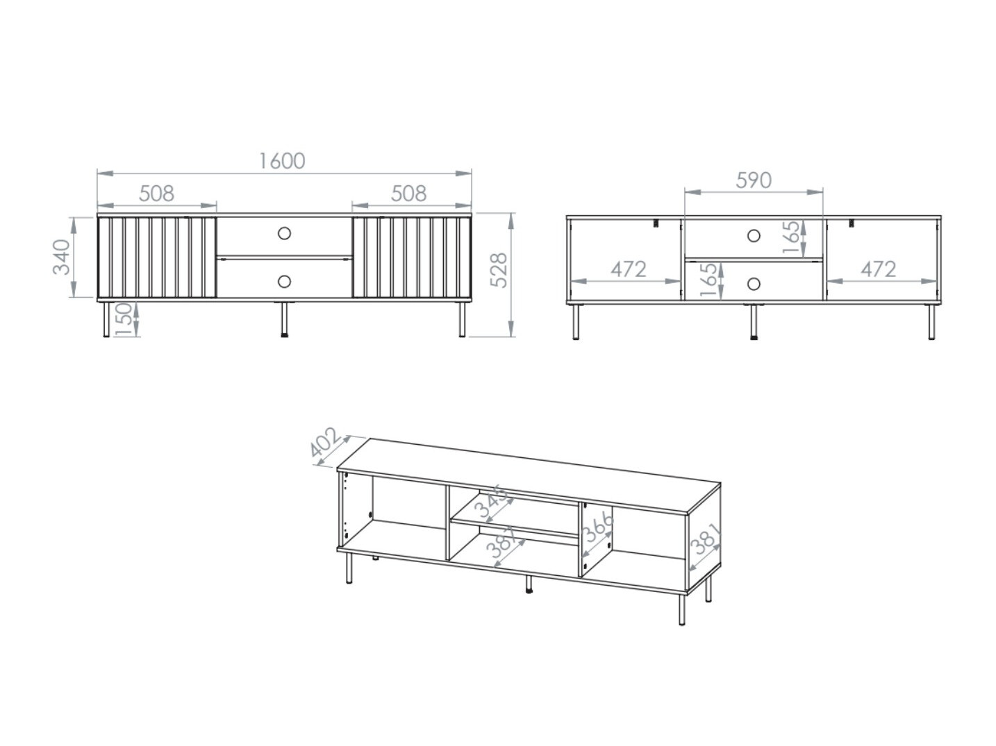 Móvel de TV Madison 181