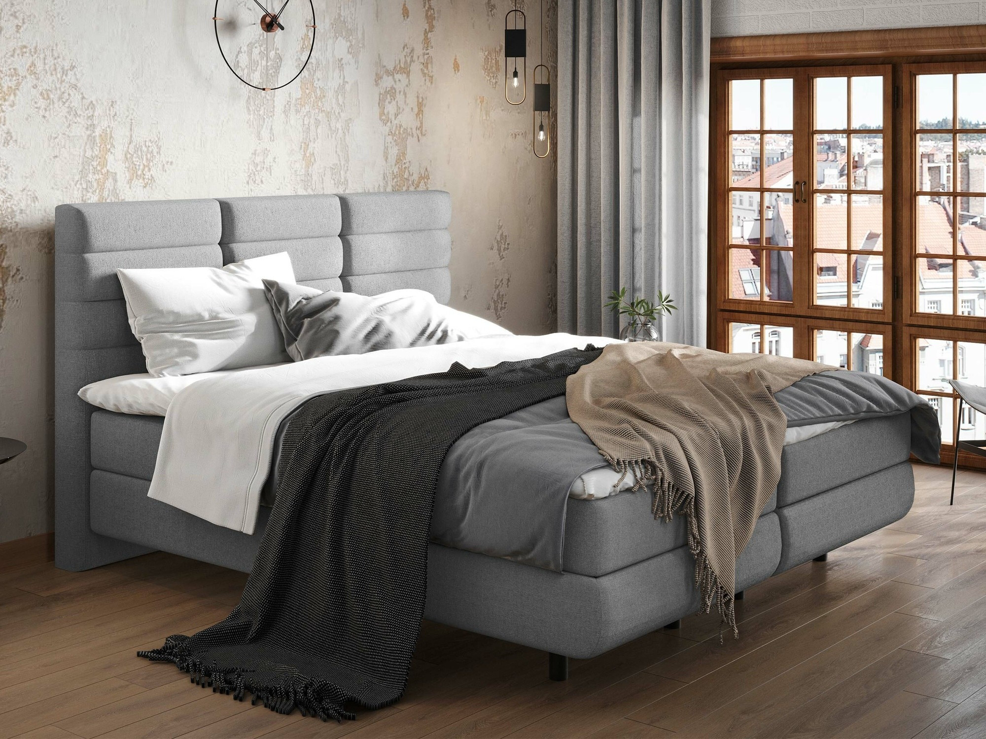 Cama continental ComfiDream 180 (Barrel 90)