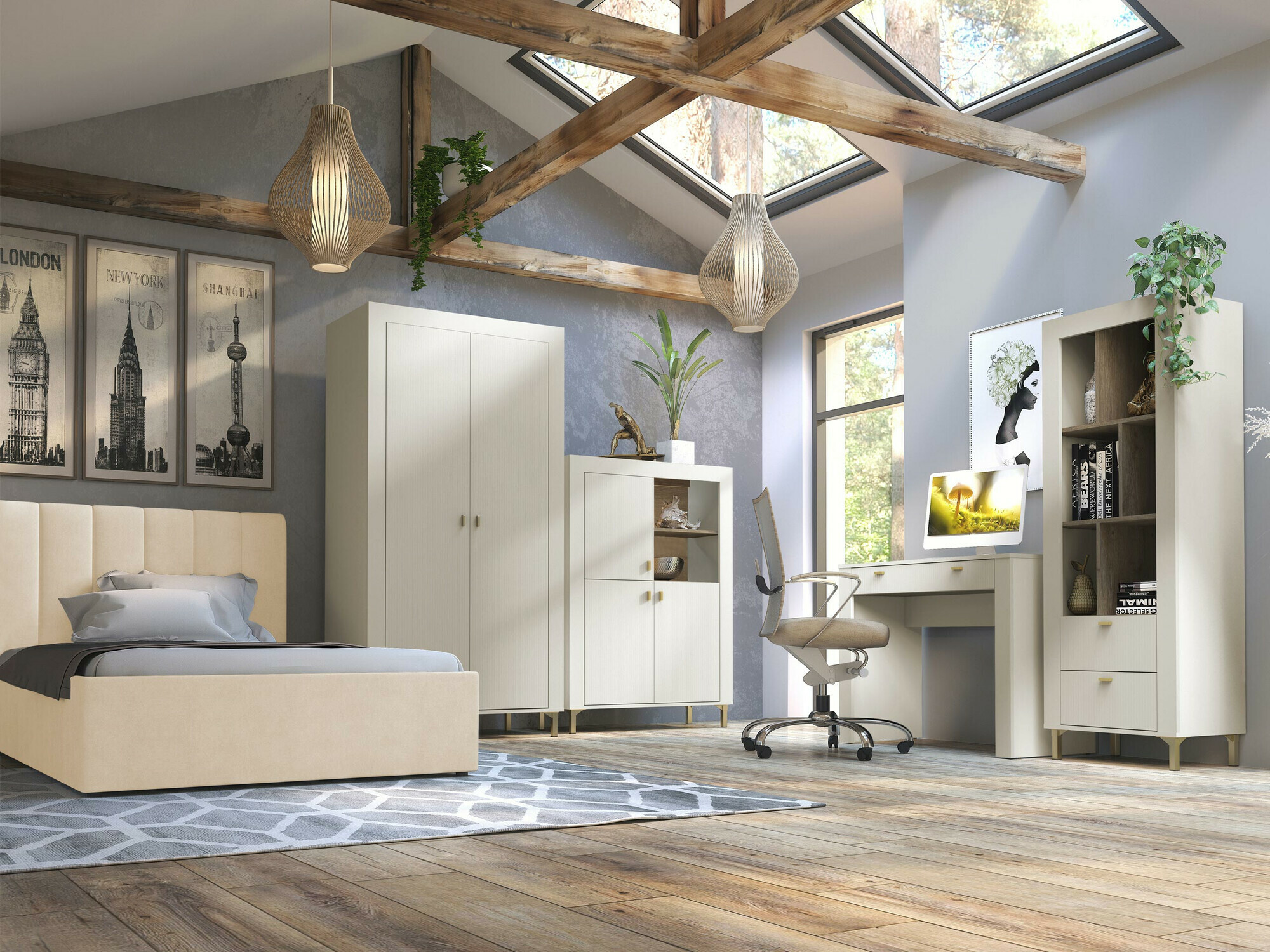 Conjunto para quarto Mormavu 116