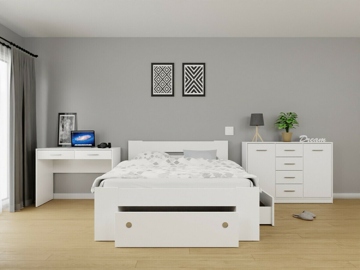 Mesa de escritório Novsore 109 (Branco)