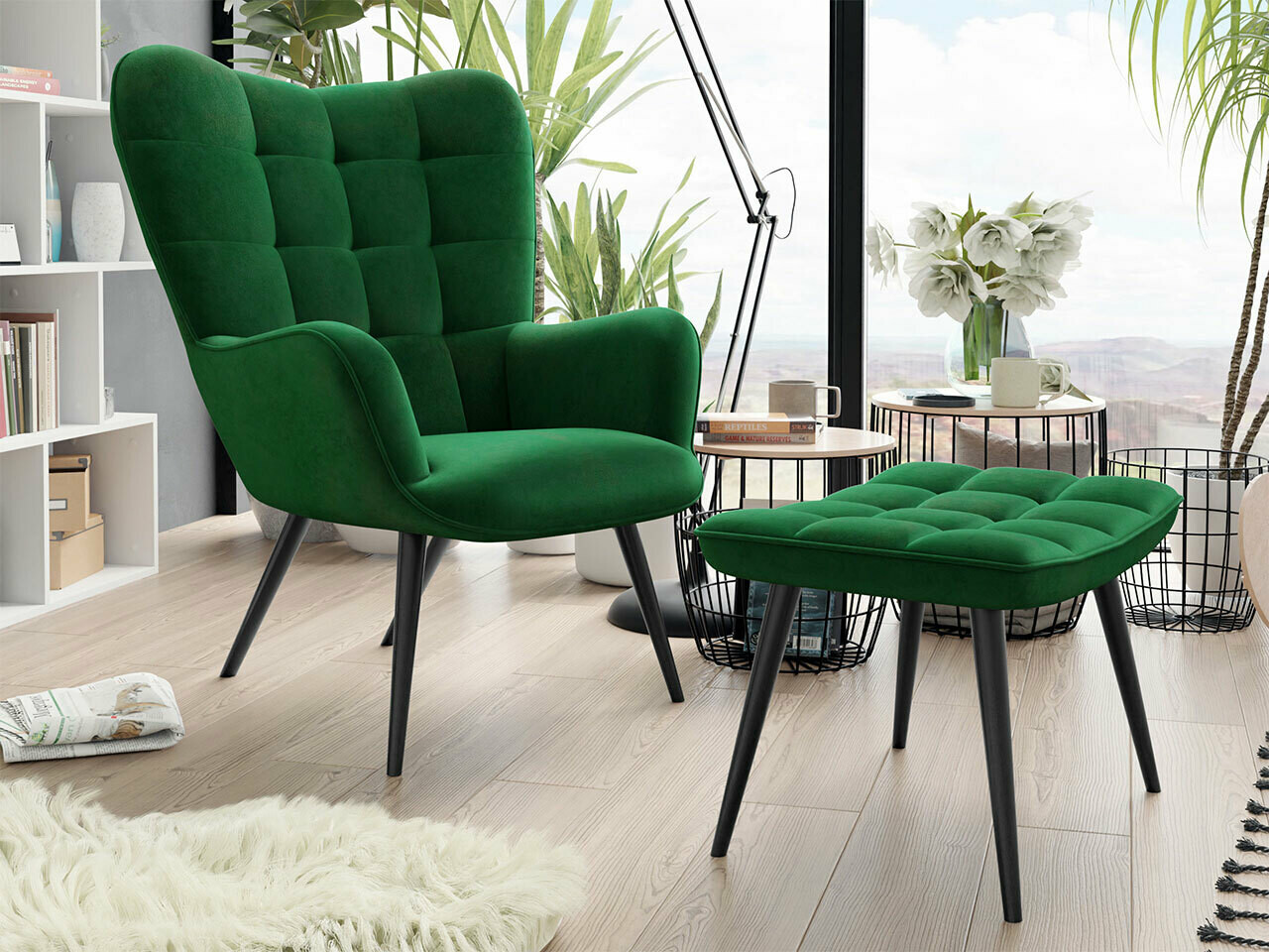 Poltrona Comfivo Cautio (Verde)