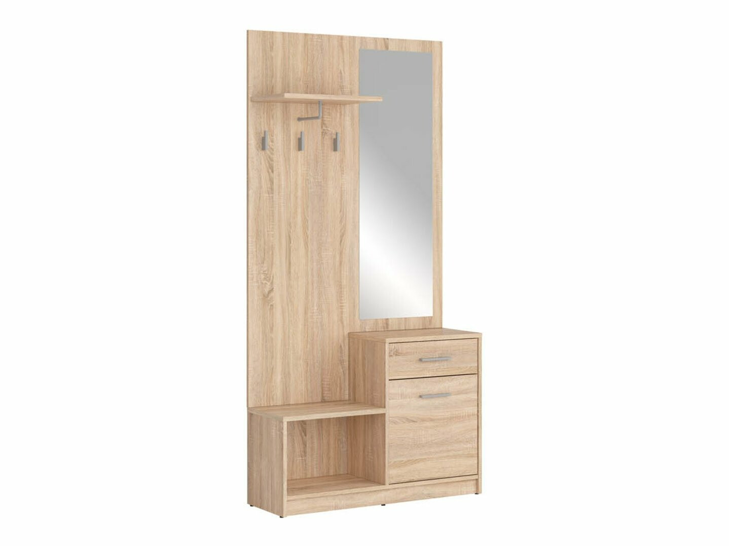 Conjunto de entrada Novsore 121 (Carvalho sonoma)