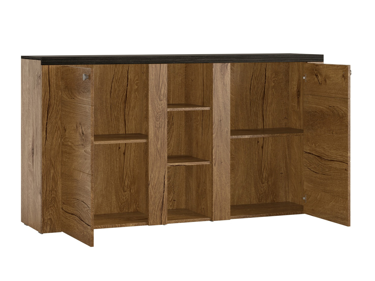 Aparador Salelbo 106 (Larício de cebola + Brigadeiro carvalho)