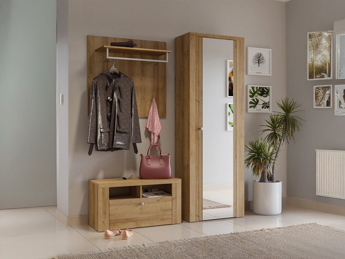 Prateleira para sapatos Salelbo 129 (Riviera carvalho)