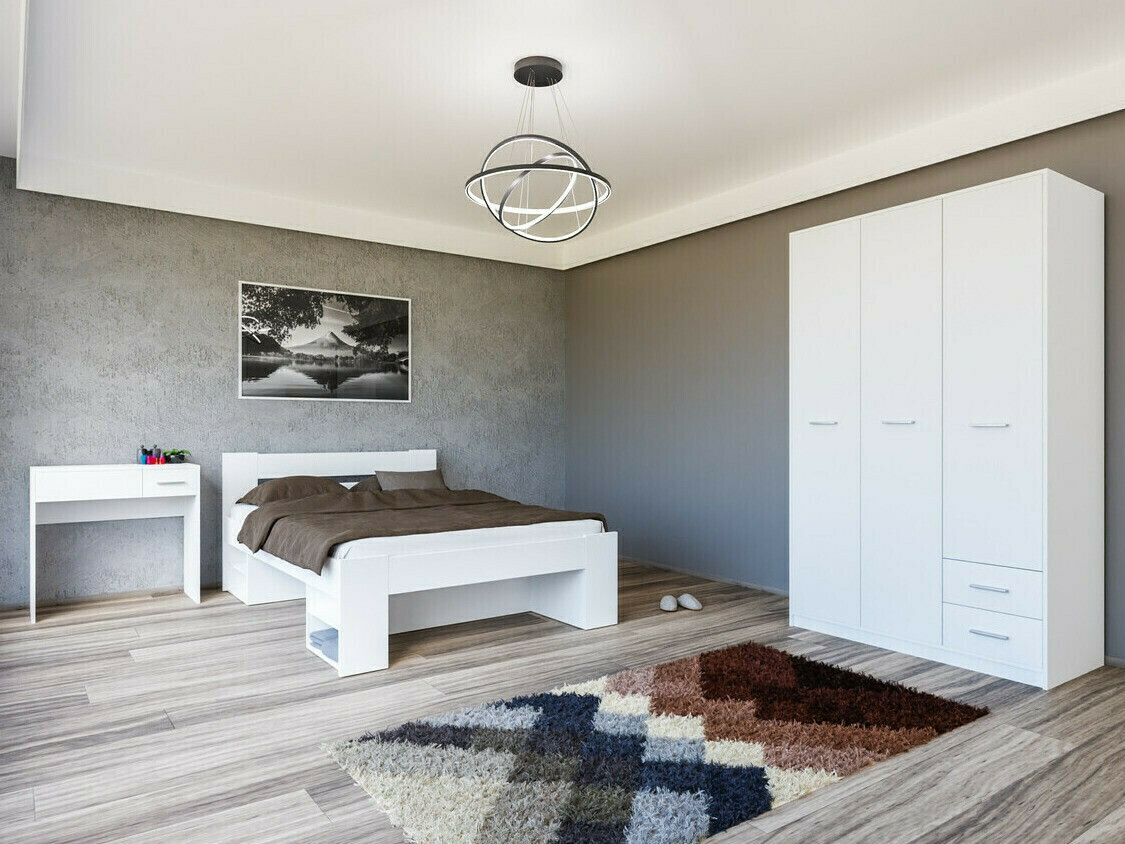 Conjunto para quarto Novsore 144 (Branco)