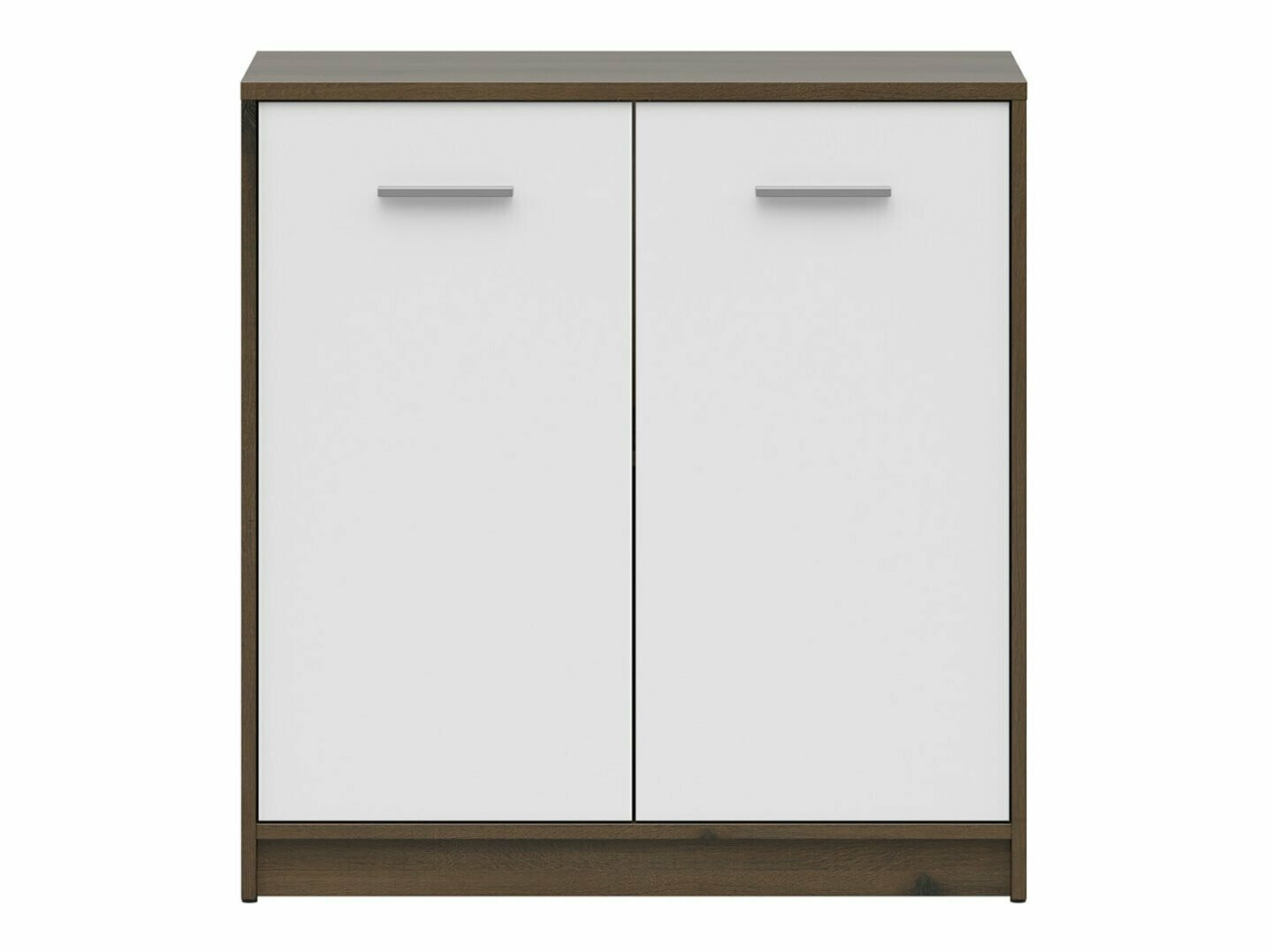 Aparador Novsore 116 (Carvalho escuro + Branco)