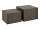 Conjunto de mesa de centro Norsica 603 (Castanho)