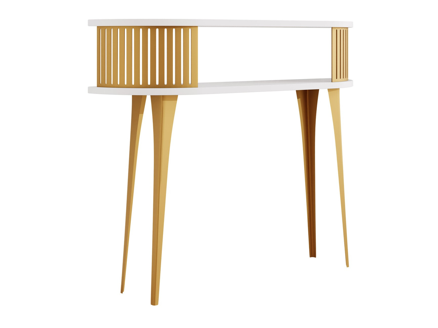 Consola Vitum I (Dourado + Branco)