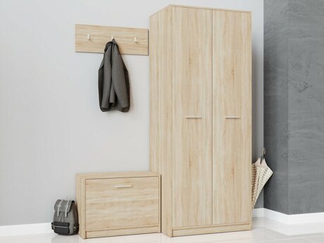 Conjunto para corredor Novsore 152 (Carvalho sonoma)