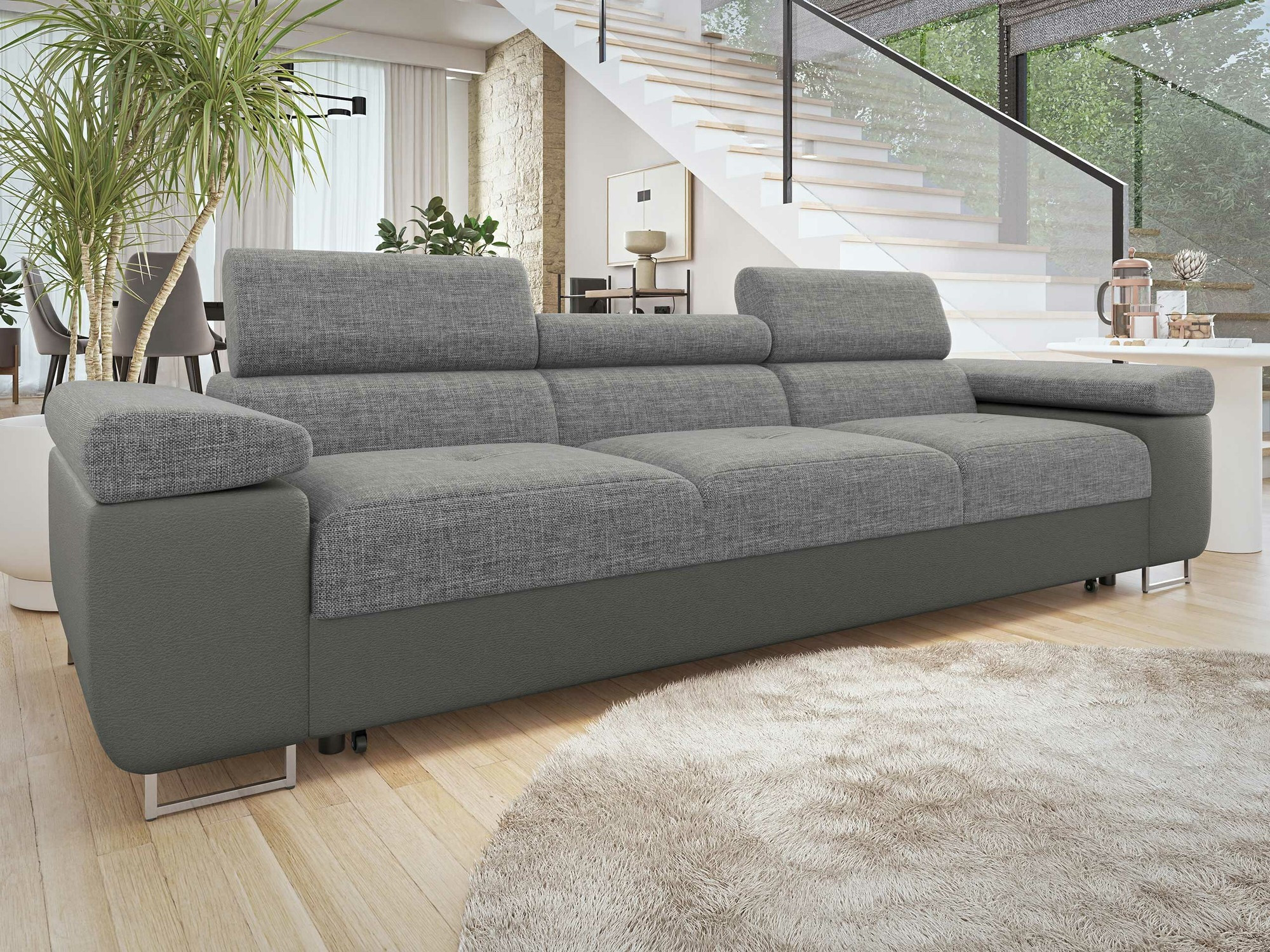 Sofá-cama Comfivo Eliferu 108 (Soft 029 + Lux 05)