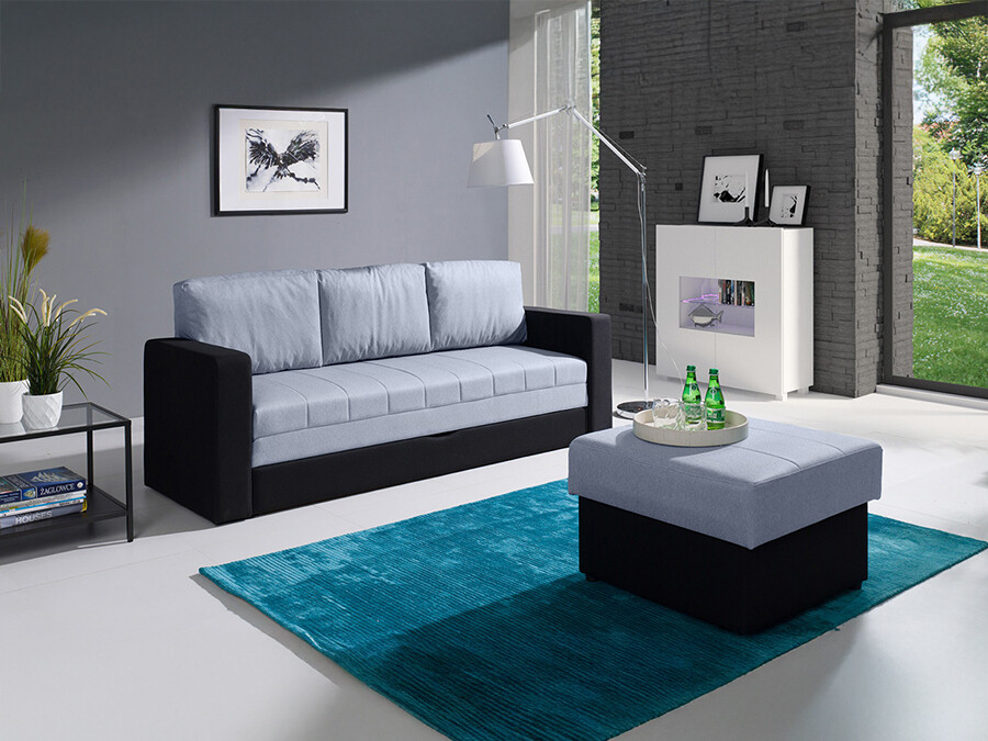 Conjunto de mobiliário com estofo Tivdalu 120 (Gomez 12 + Gomez 08)