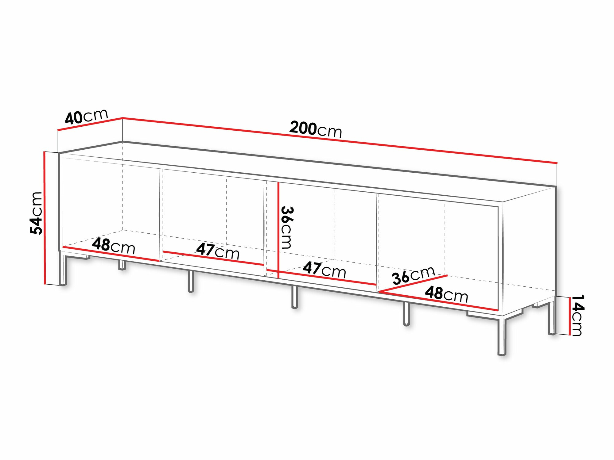 Móvel de TV Fabula I