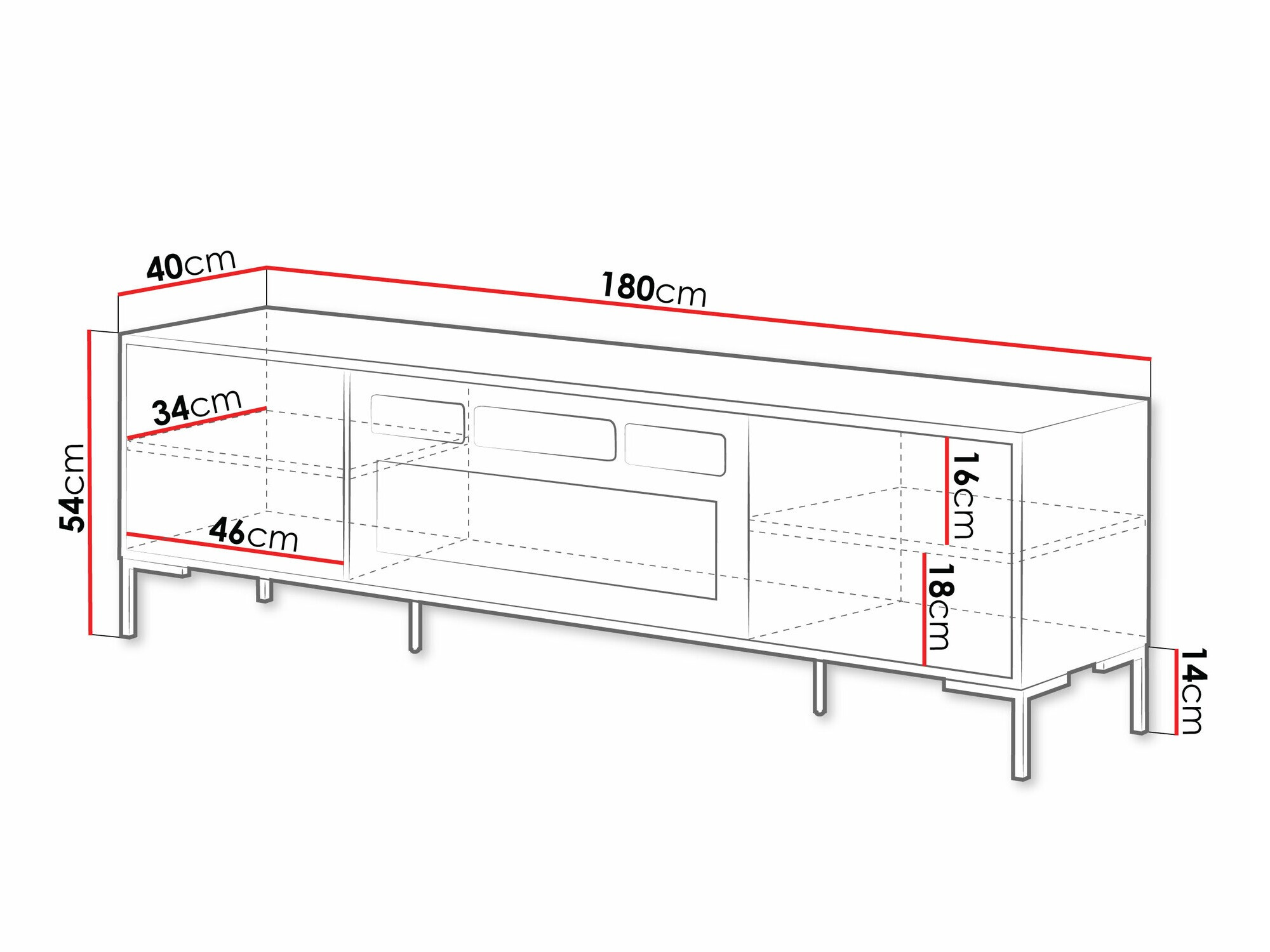 Móvel de TV Fabula II