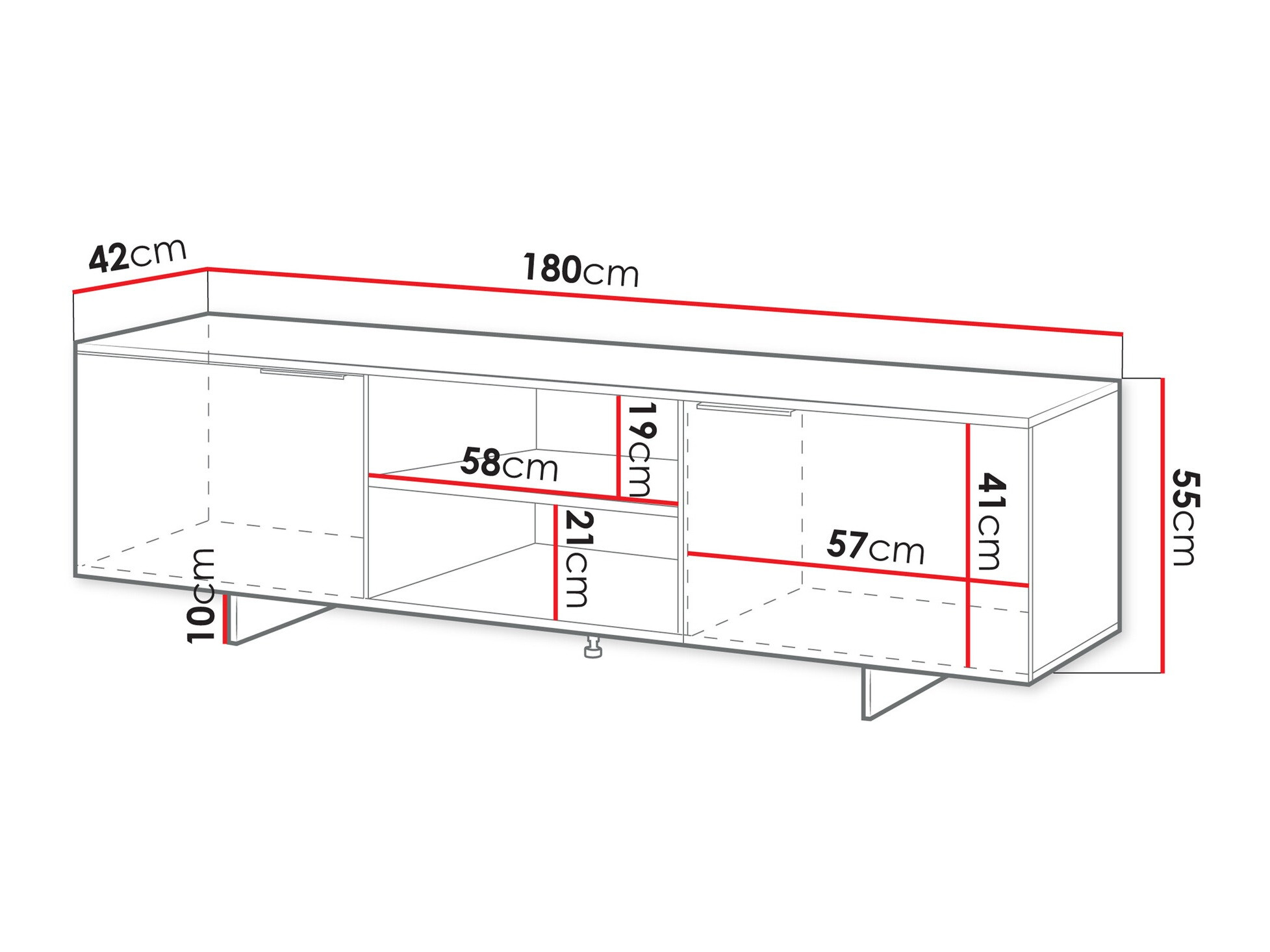 Móvel de TV Flotei 105