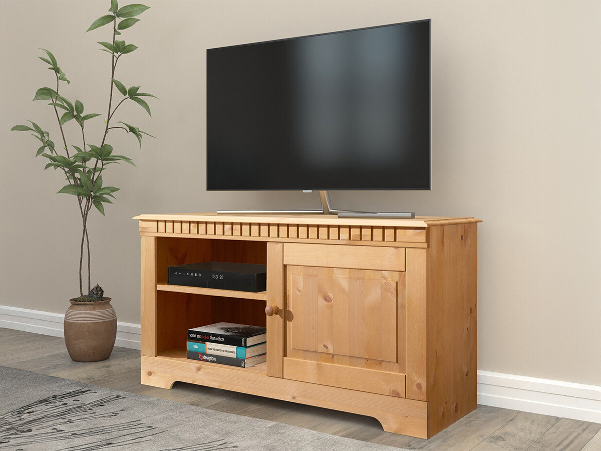 Móvel de TV Elbelba 102 (Castanho claro)