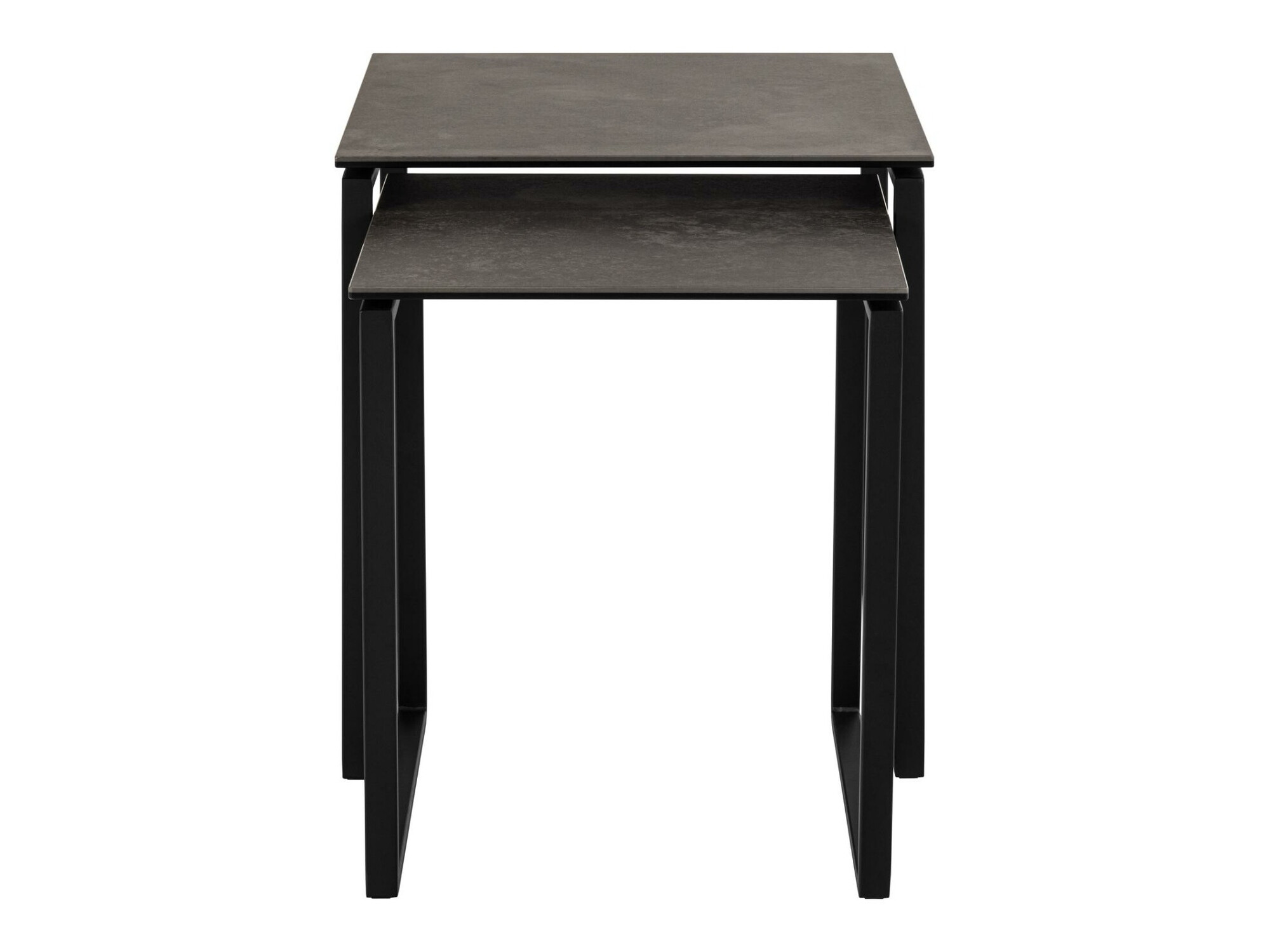 Conjunto de mesas de apoio Norsica 873 (Preto)