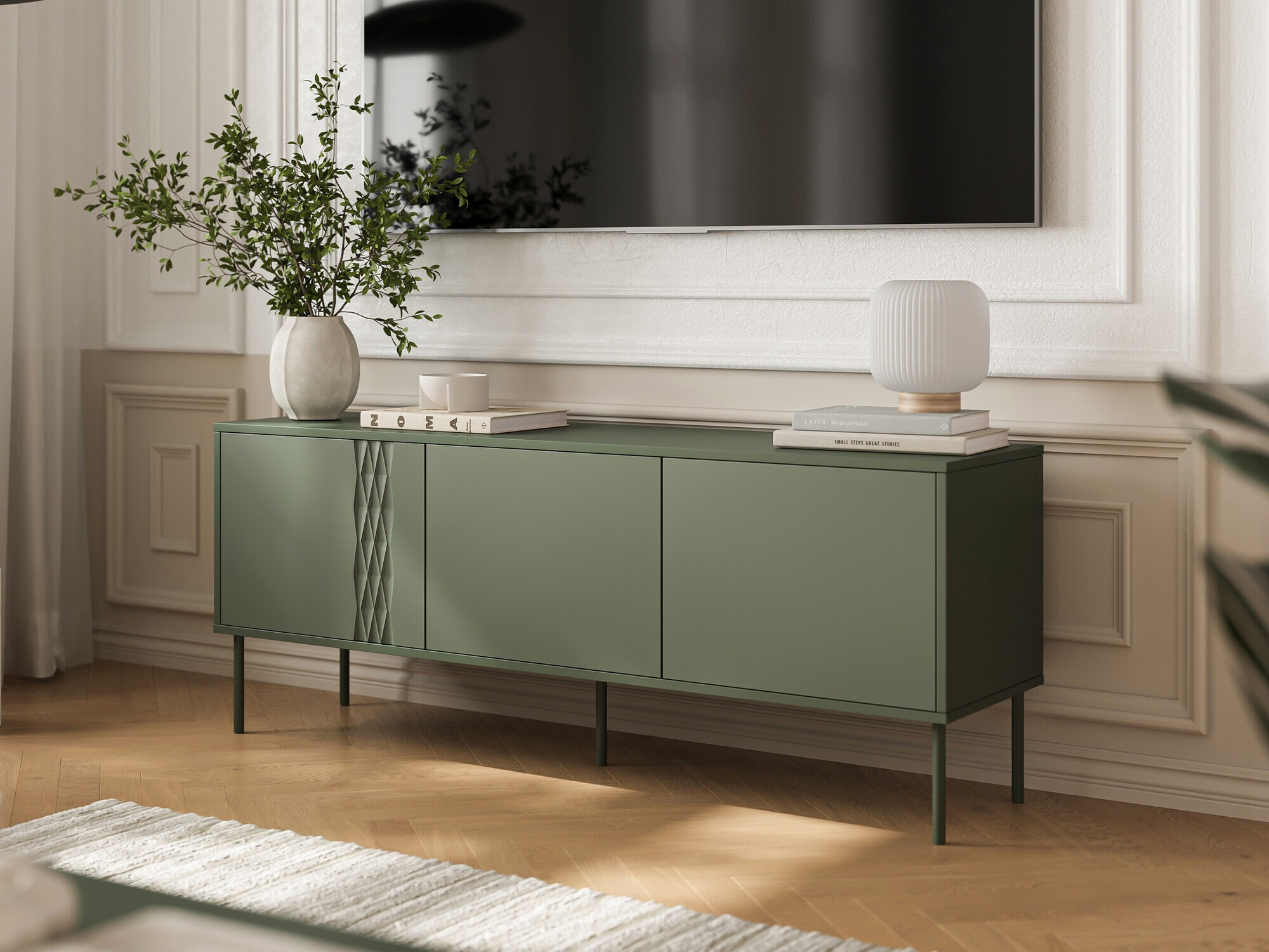 Móvel de TV Tolete 104 (Verde)