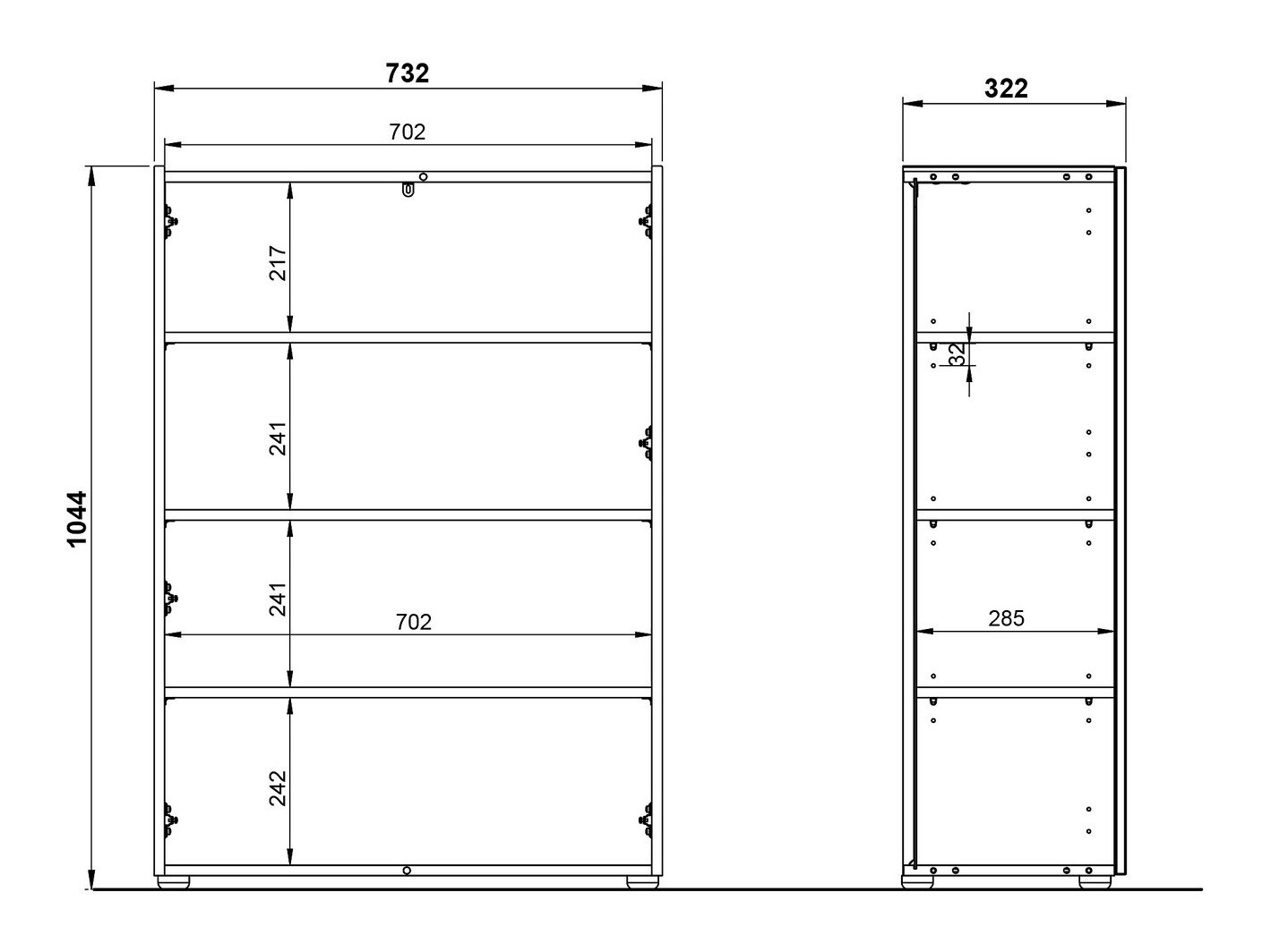 Sapateira Lircamu 100 (Branco)