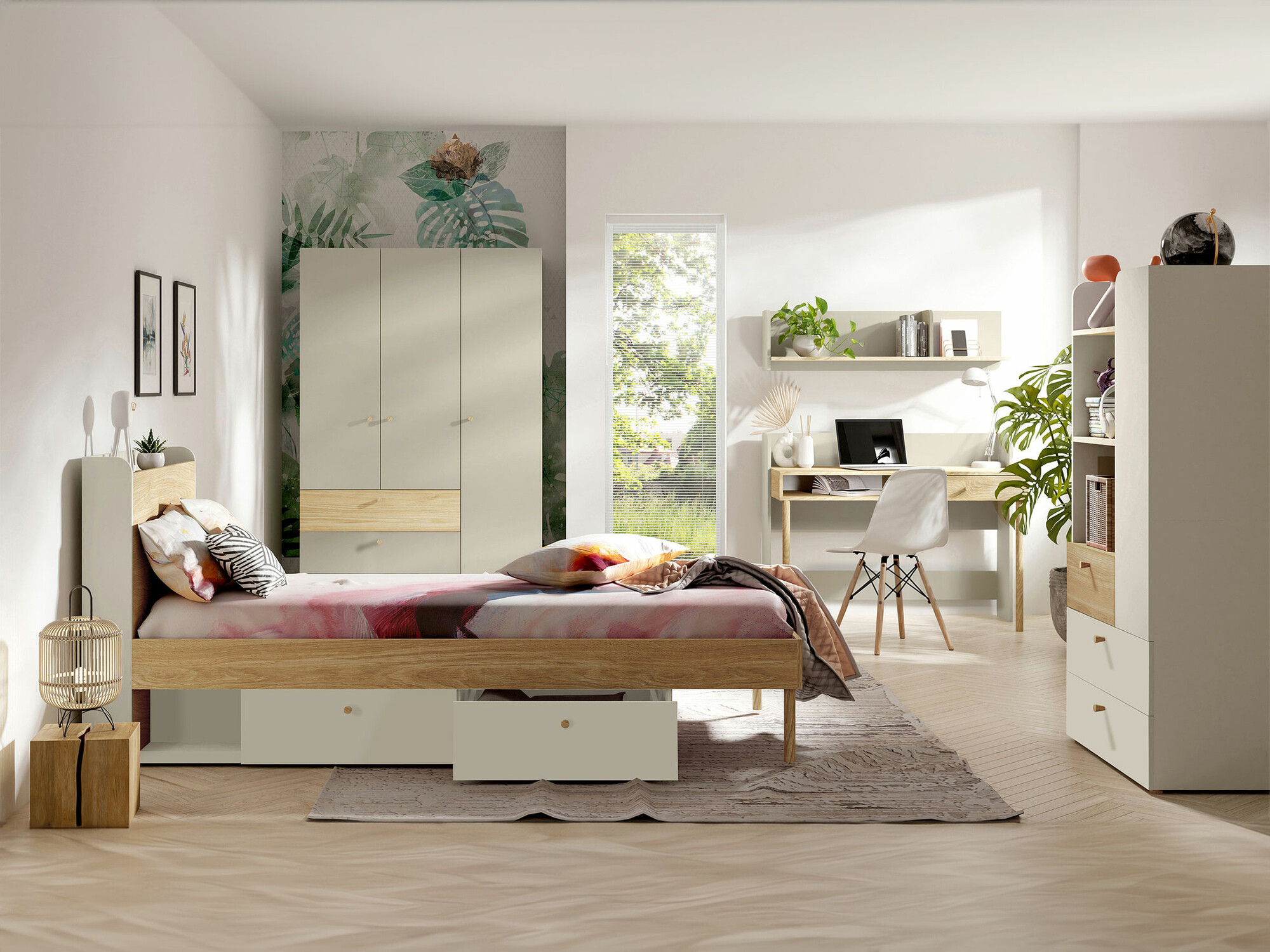 Cama Domcali 113 (Bege)