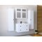 Conjunto para casa de banho Fiovele 106 (Branco)