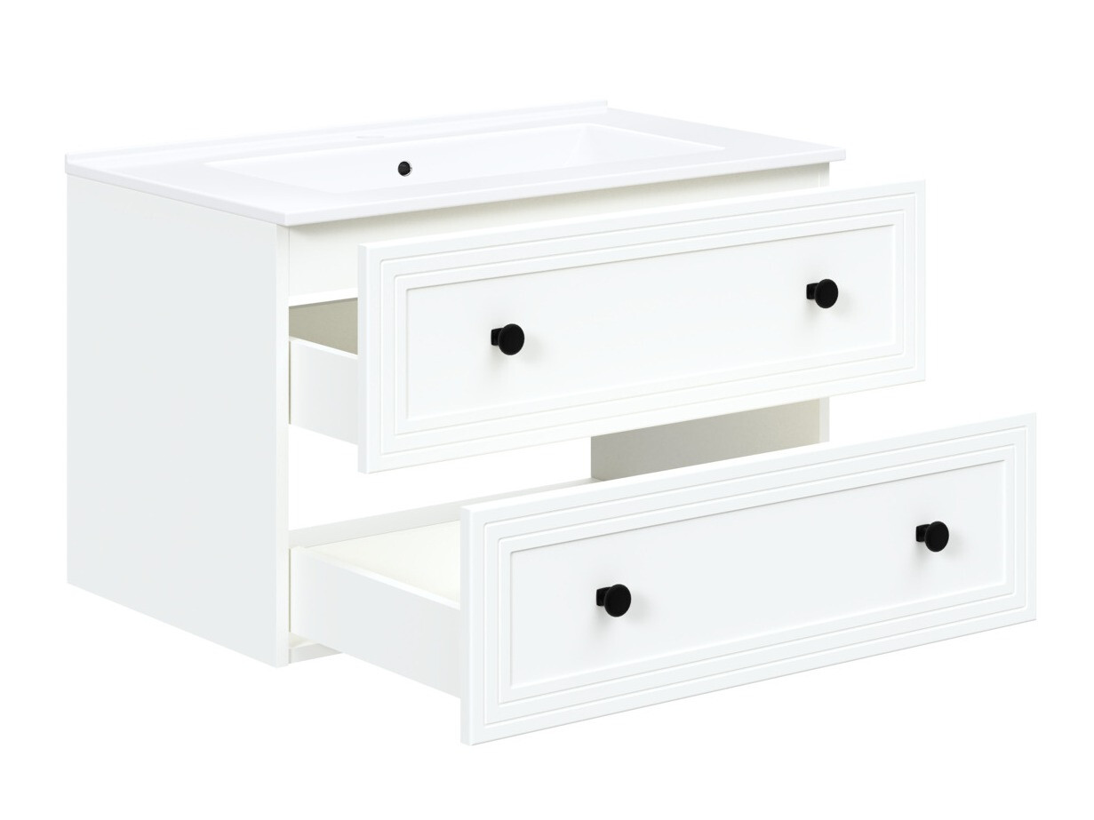 Conjunto para casa de banho Fiovele 106 (Branco)