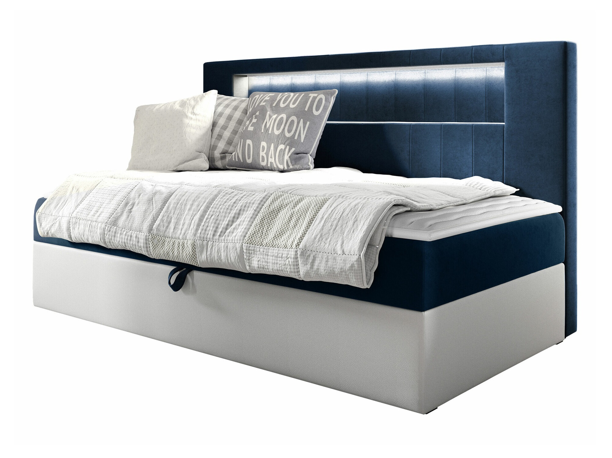 Cama continental Baltimore 168 (Soft 017 + Fresh 11)