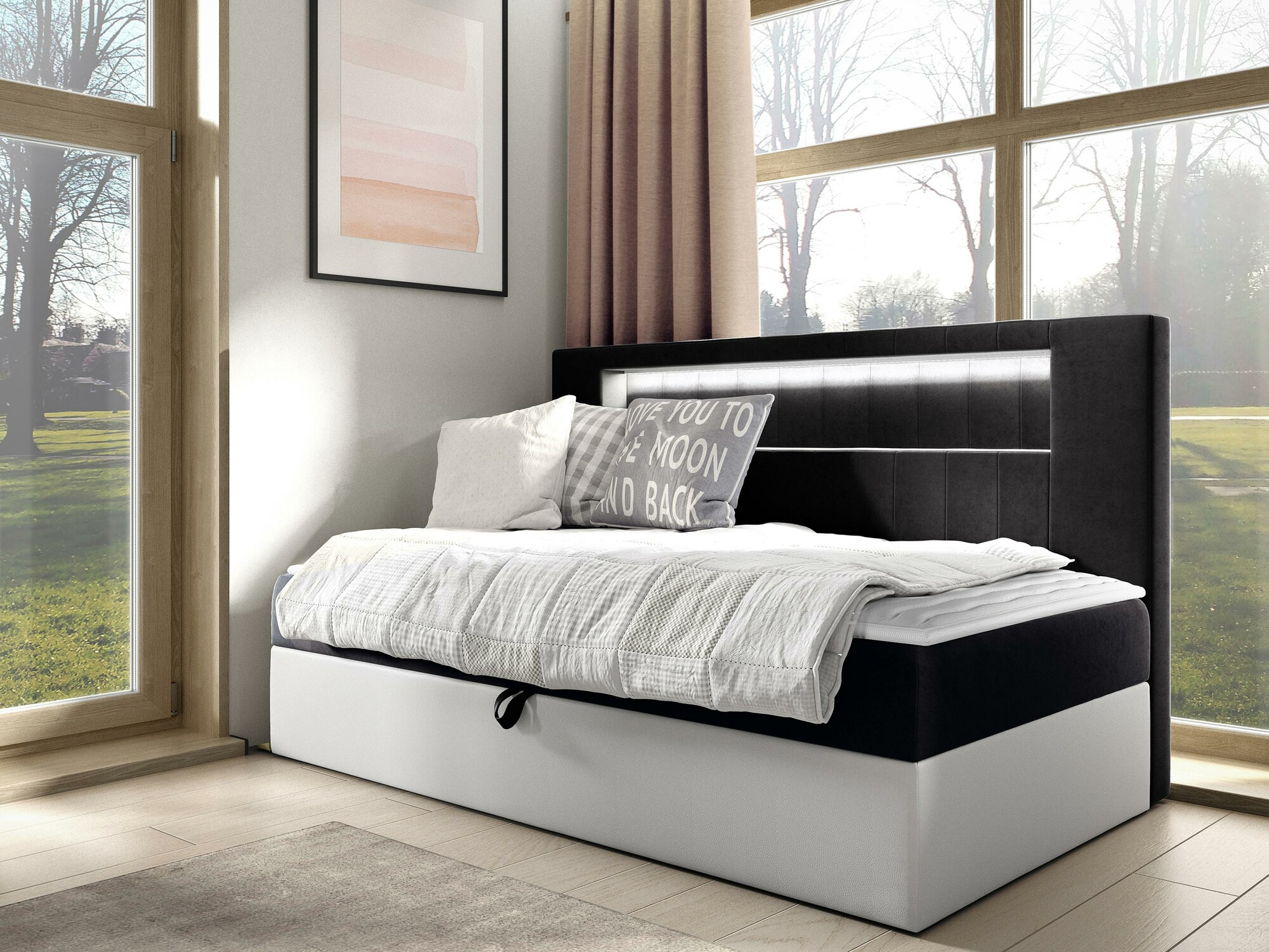 Cama continental Lucus IV (Soft 017 + Fresh 17)