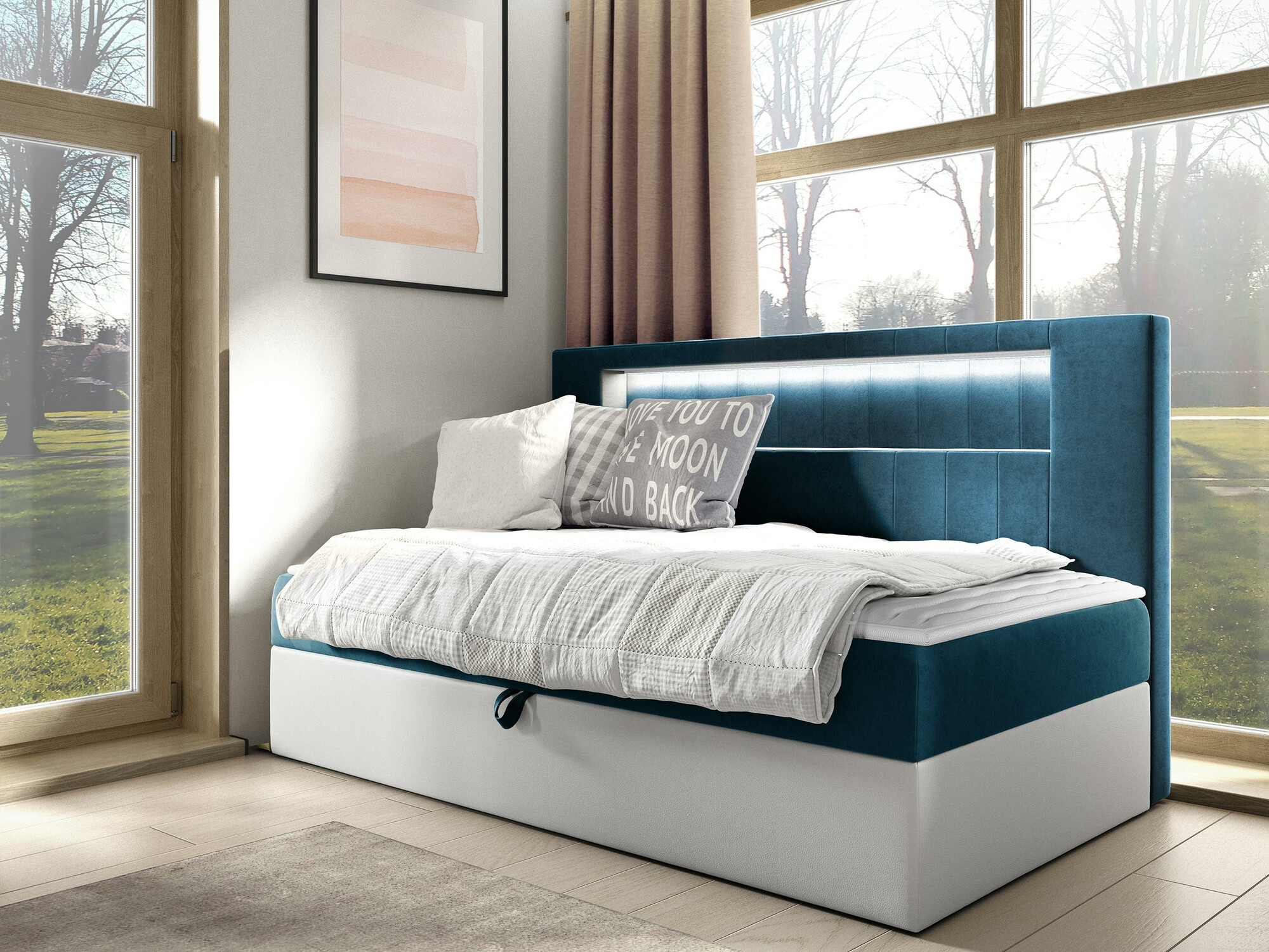 Cama continental Lucus IV (Soft 017 + Fresh 34)