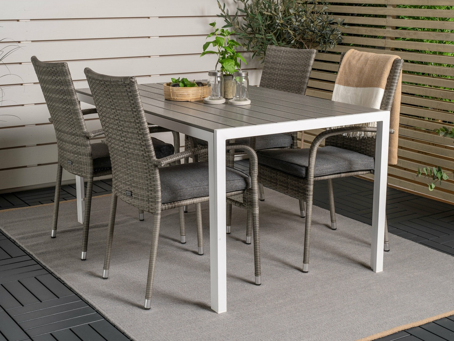 Conjunto de mesa e cadeiras Dallas 4660