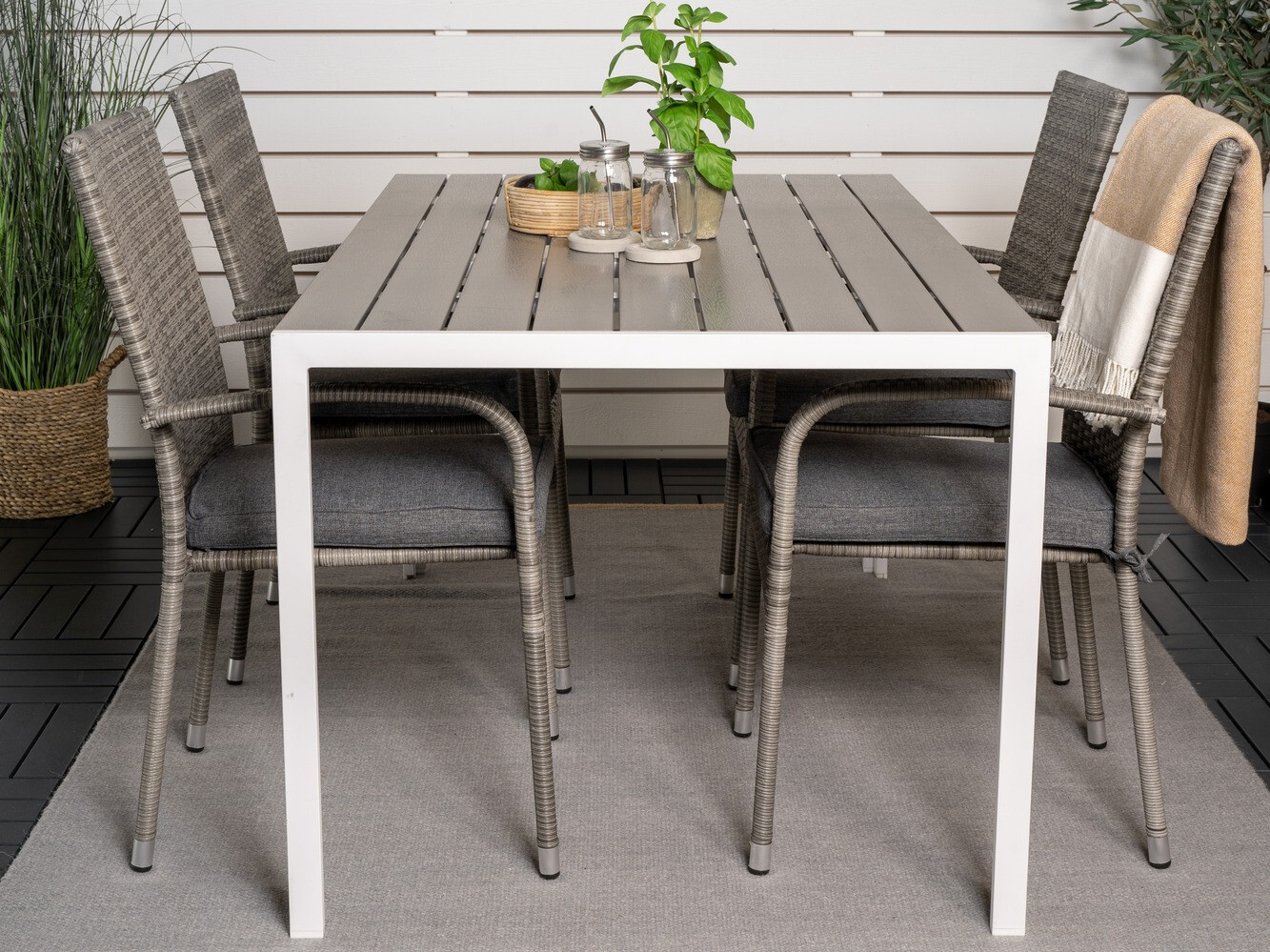 Conjunto de mesa e cadeiras Dallas 4660