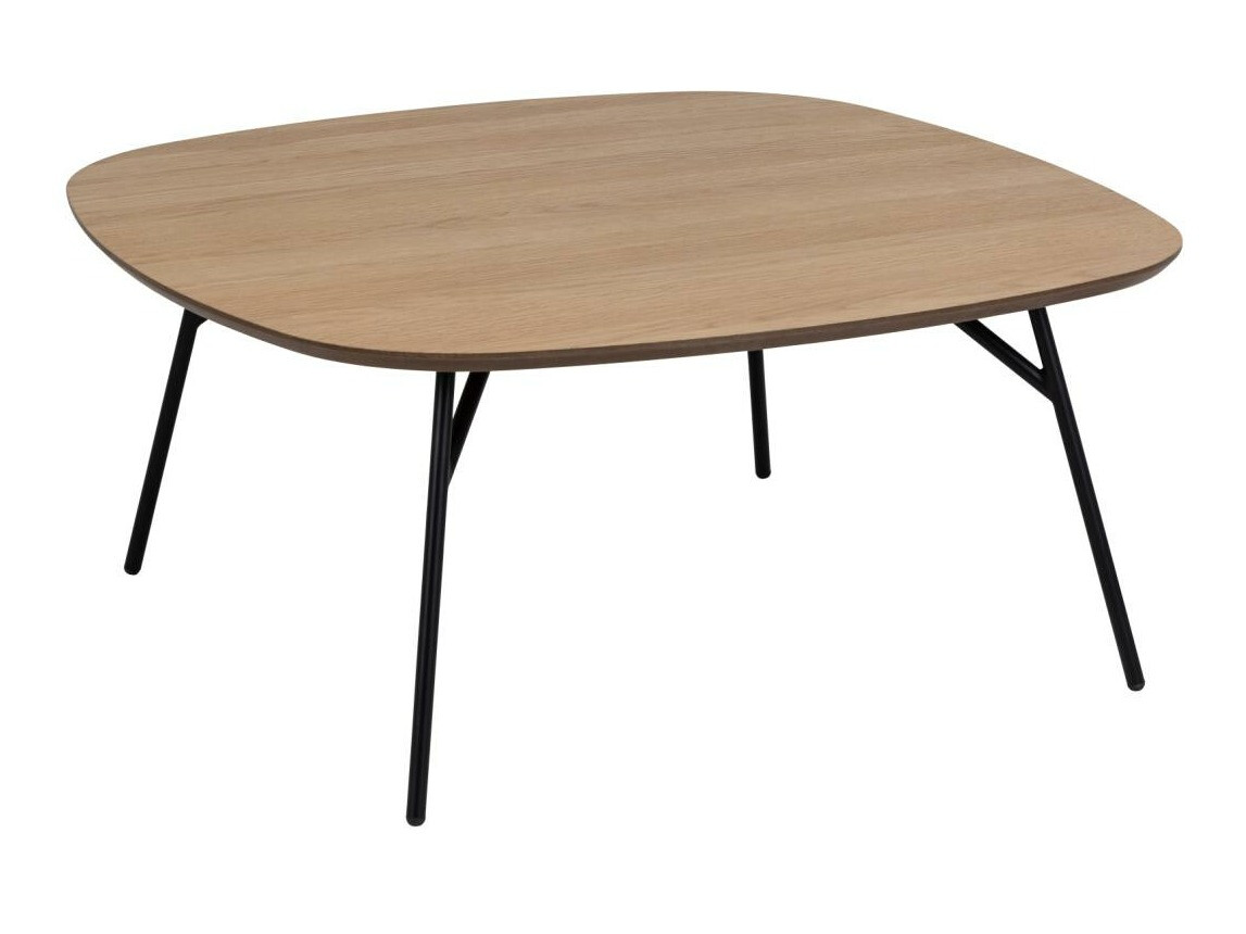 Mesa de centro Norsica 903 (Preto + Castanho)