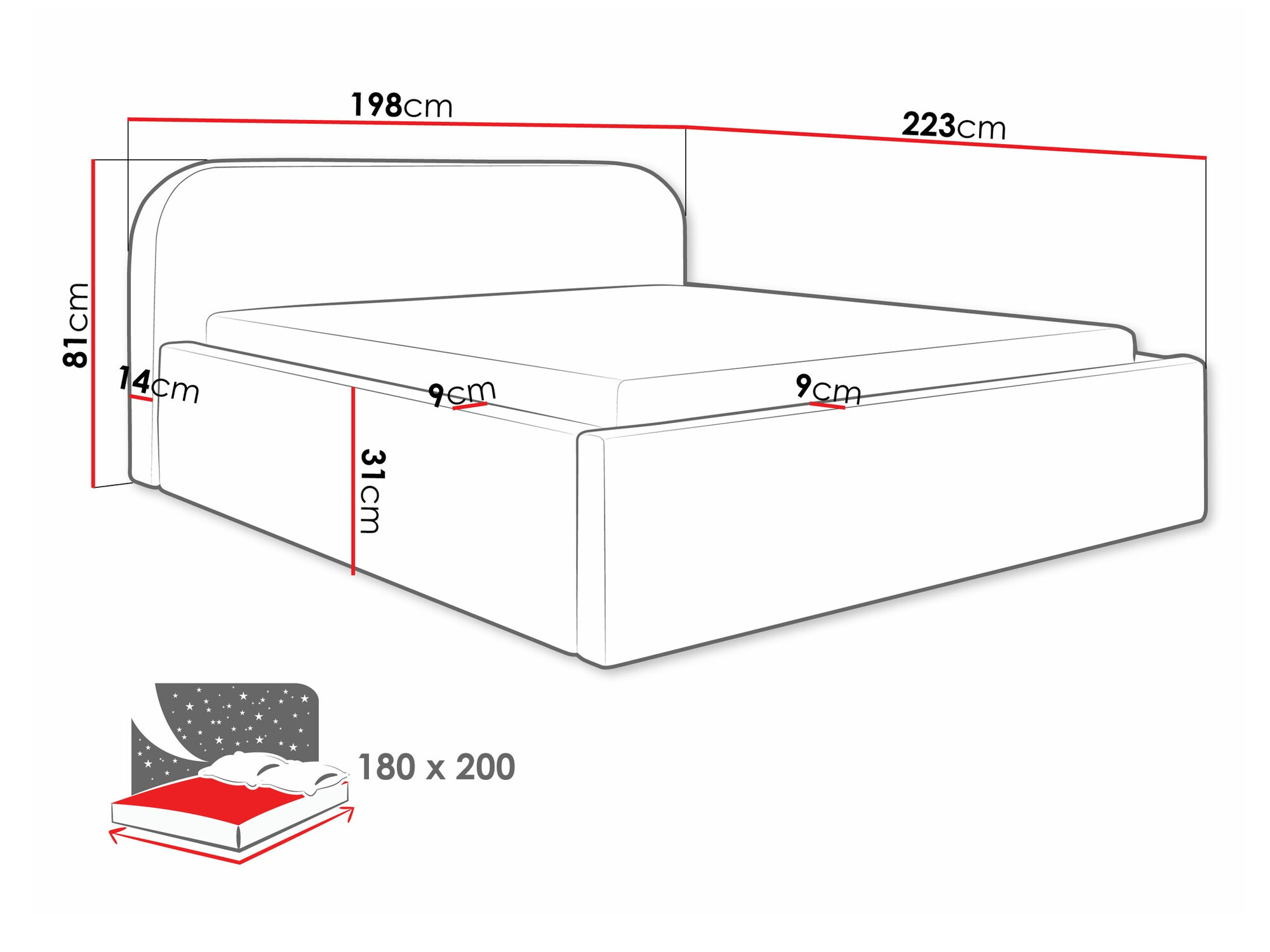 Cama Comfivo Inventio (Abriamo 03)