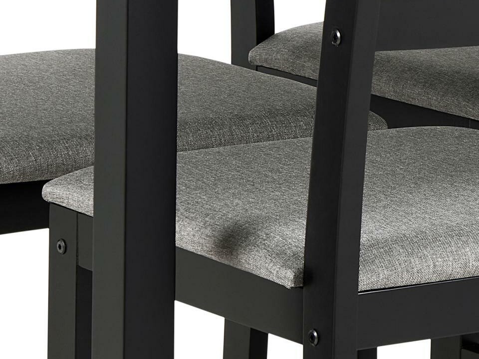 Conjunto para refeições Norsica 857 (Preto + Cinzento claro)