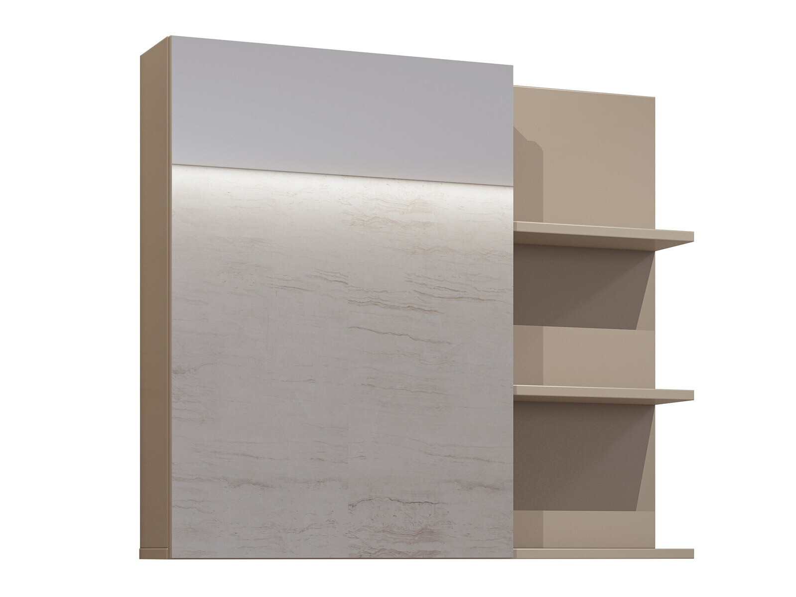 Armário com espelho para casa de banho Tecavu 102 (Congo)