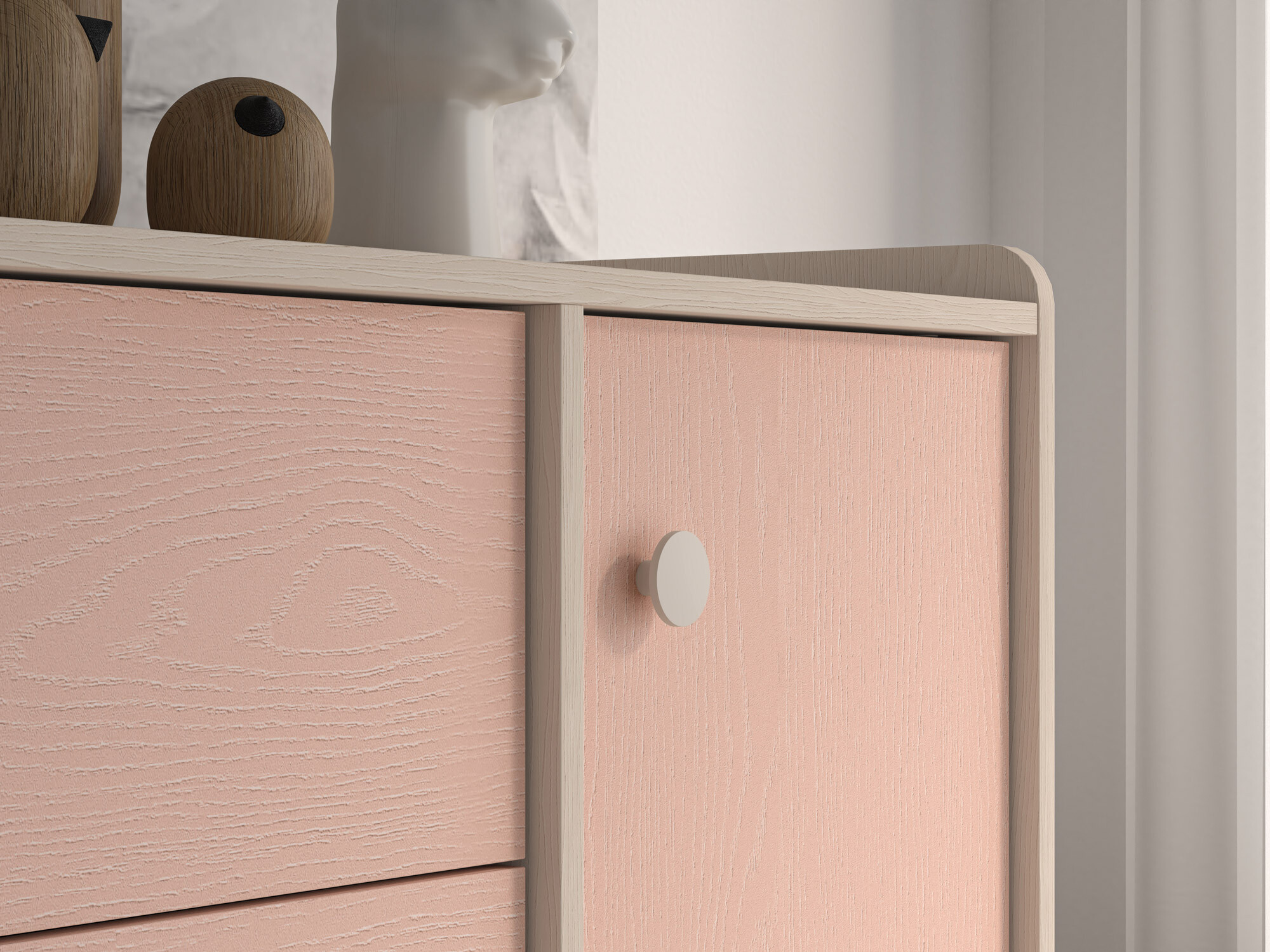 Cómoda Tortoli 104 (Rosa)