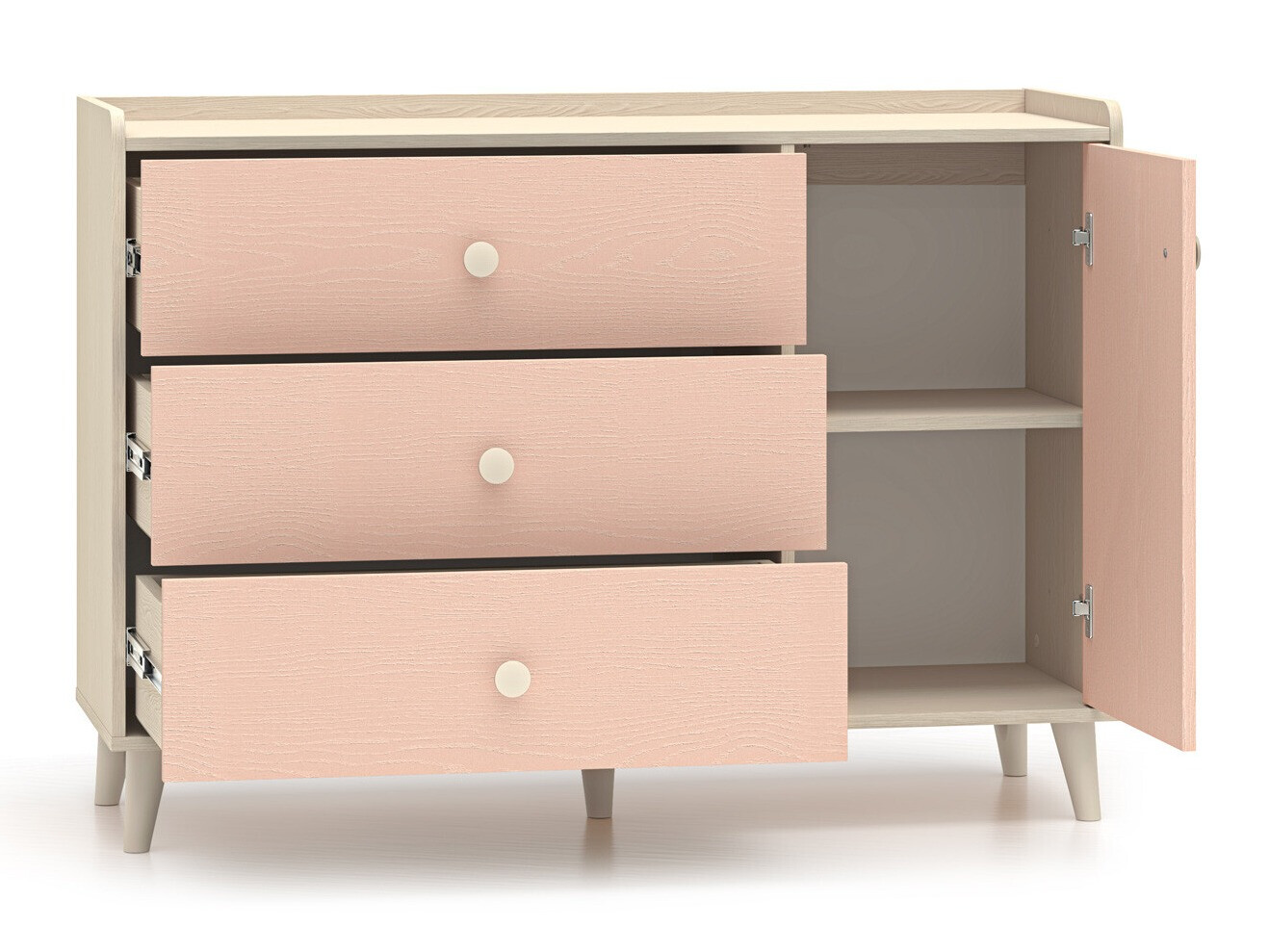 Cómoda Tortoli 104 (Rosa)
