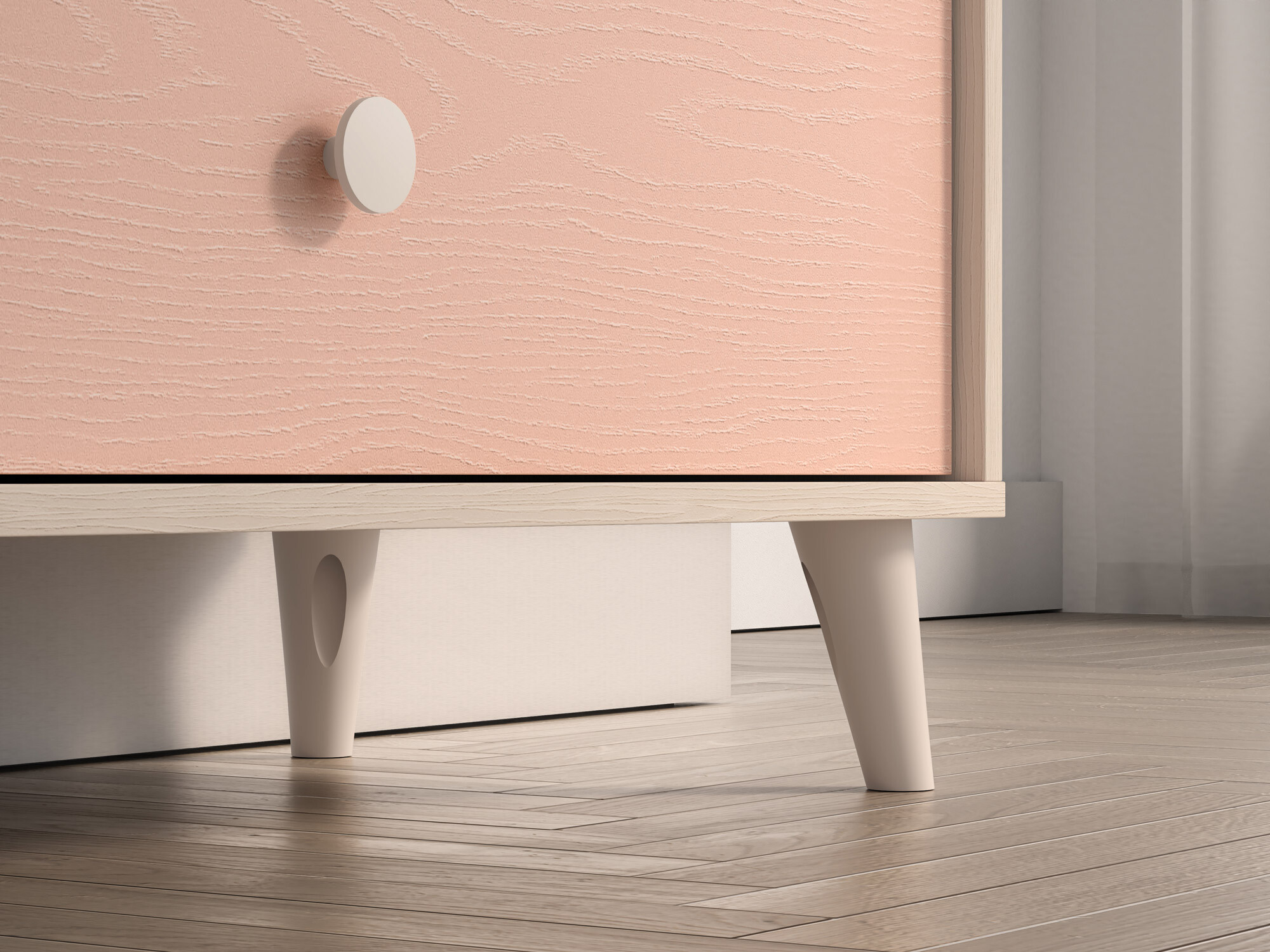 Cómoda Tortoli 105 (Rosa)