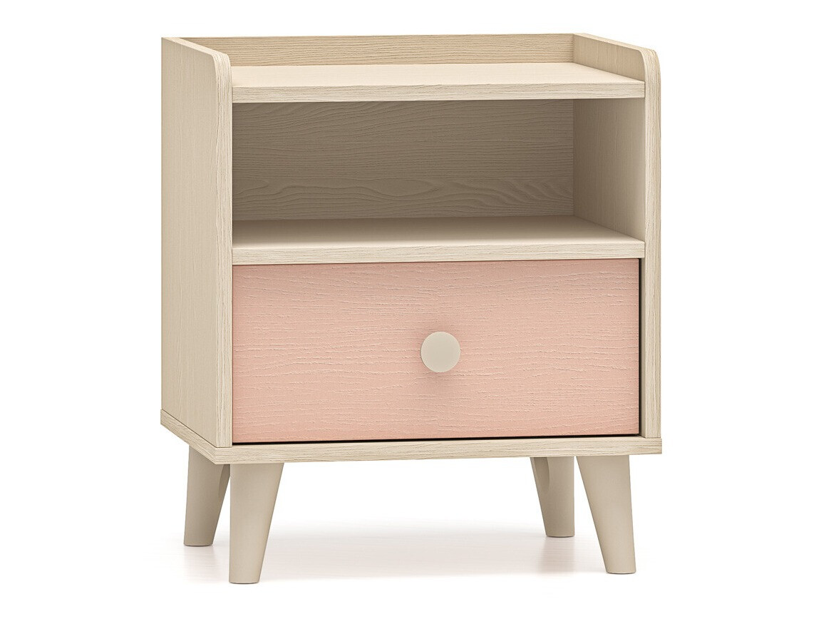 Mesa de cabeceira Tortoli 108 (Rosa)